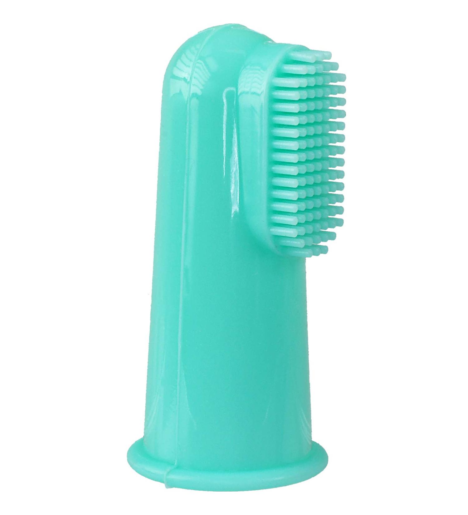 Wellsamed Wellsakids Finger Toothbrush - Silicone Fingerling Baby Toothbrush & Massage Brush for Infants | International Shipping - Buy Online on GoSupps.com