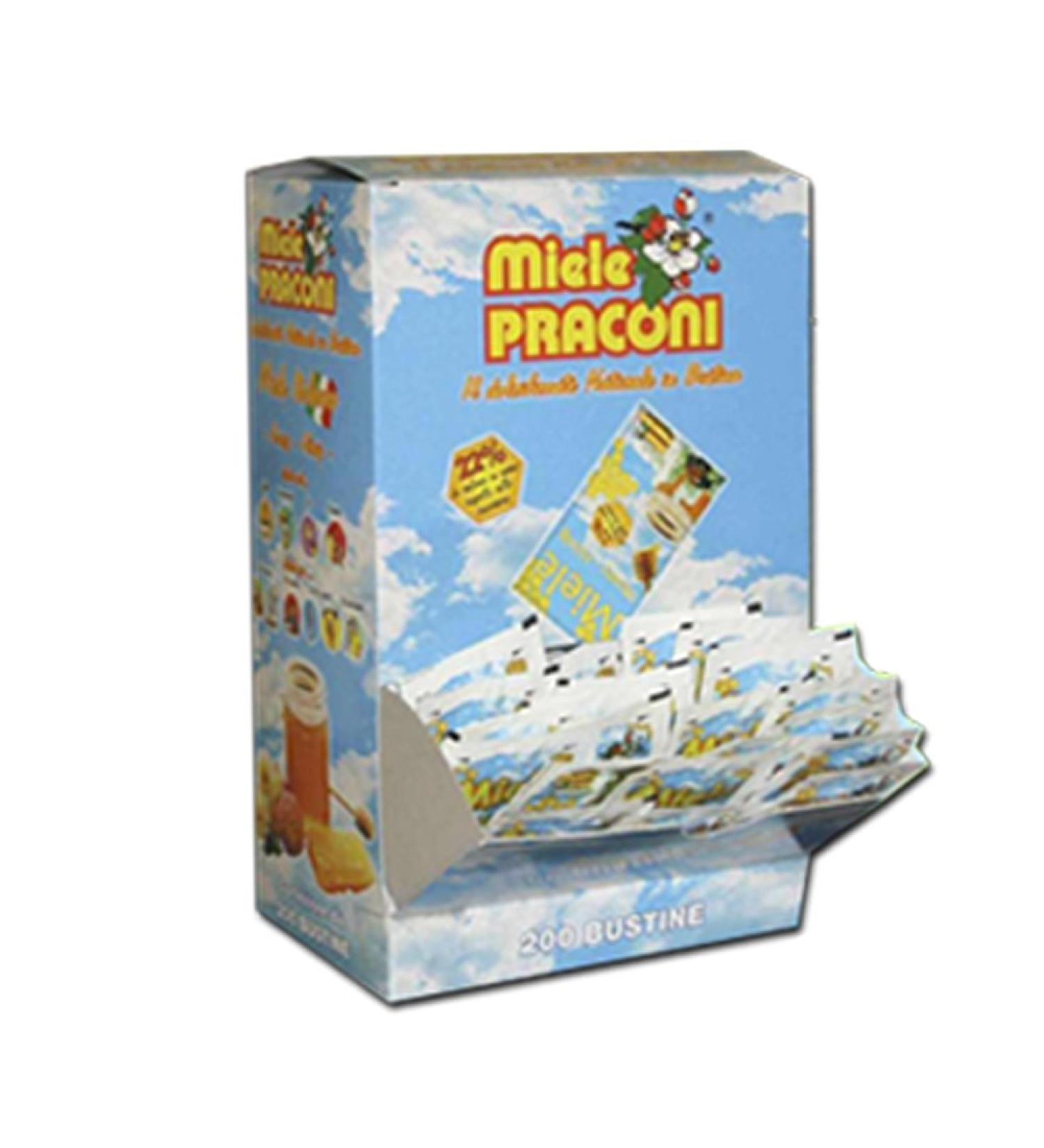 Pack of 200 honeys single doses 100% Italian in 6 g sachets for cakes Honey Natural Sweetener Millefiori - Buy Online on GoSupps.com