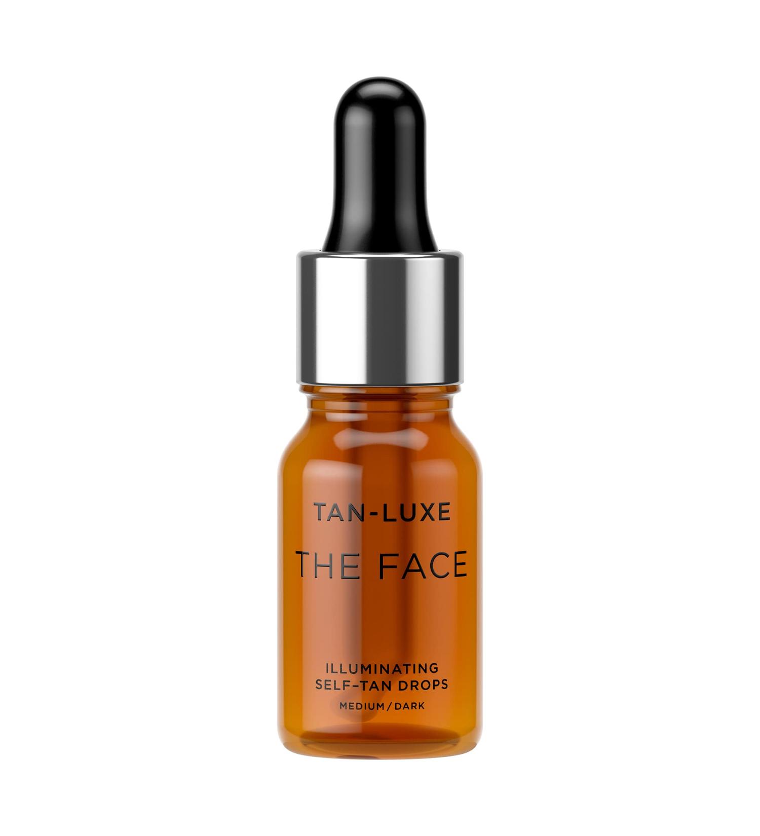 TAN-LUXE The Face Illuminating Self-Tan Drops 0.33 Fl Oz - Medium/Dark - Buy Online on GoSupps.com