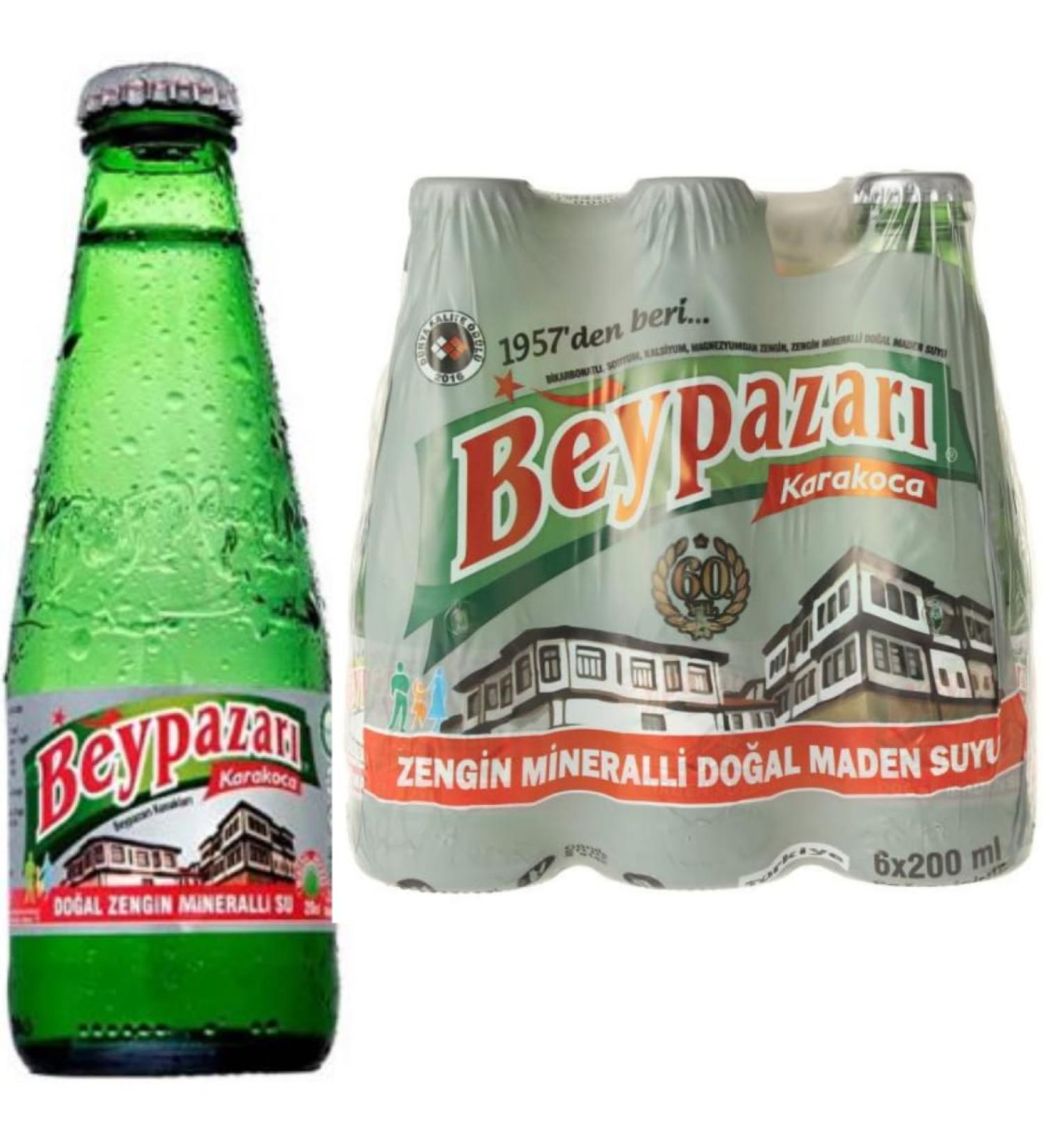 With Pufai Grocery Natural Mineral Water Rich Mineral Water with Bicarbonate and Sodium 200ml x 6 Bottles - Buy Online on GoSupps.com