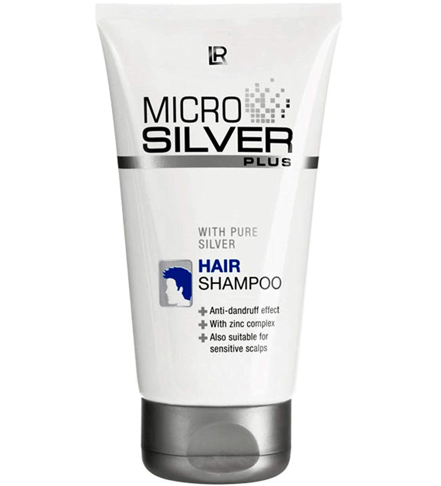 LR Microsilver Plus Shampoos 2 Pack - 150ml each - Anti-Dandruff
