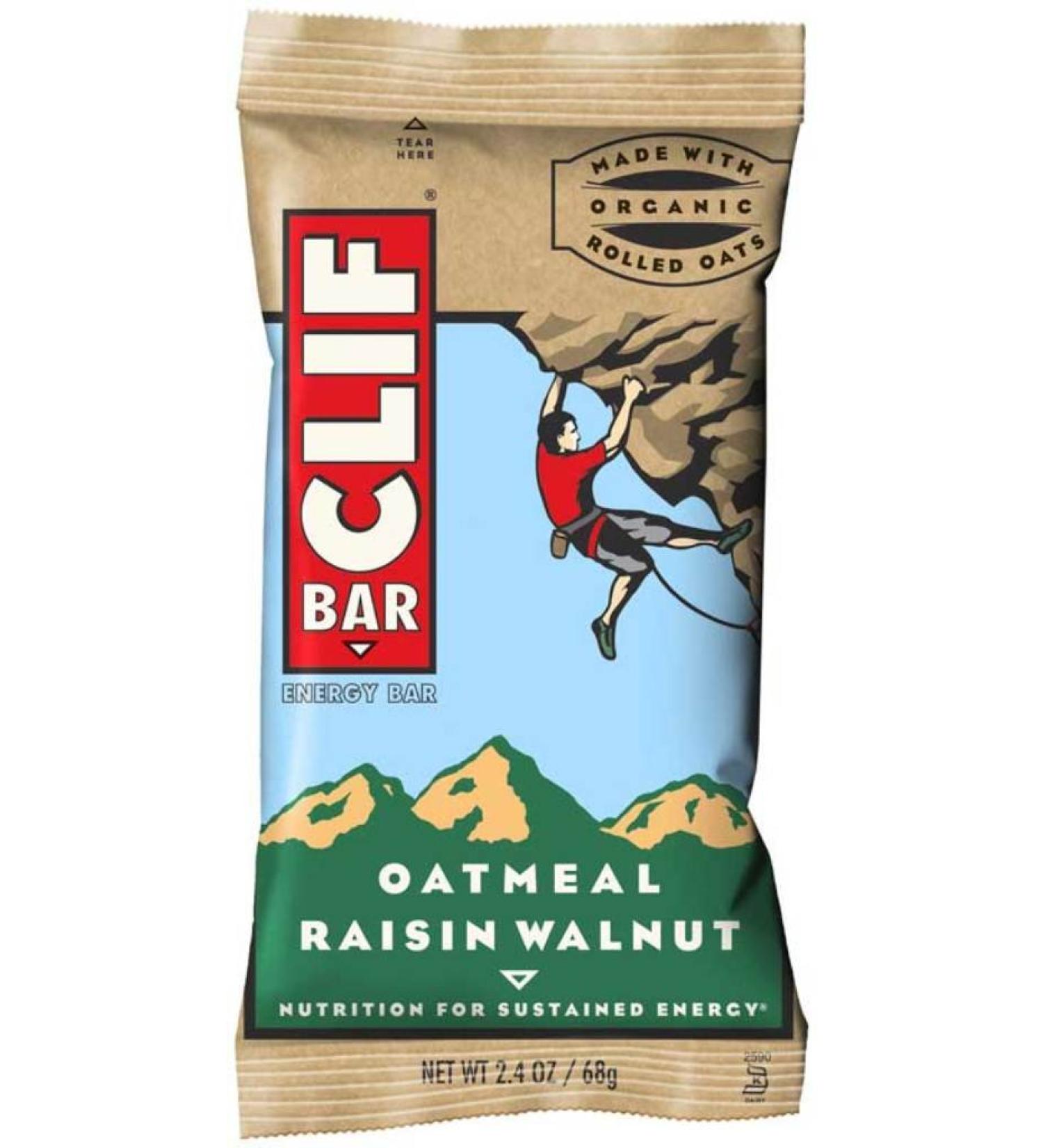 Clif Bar, Oatmeal Raisin Walnut, 12 Bars