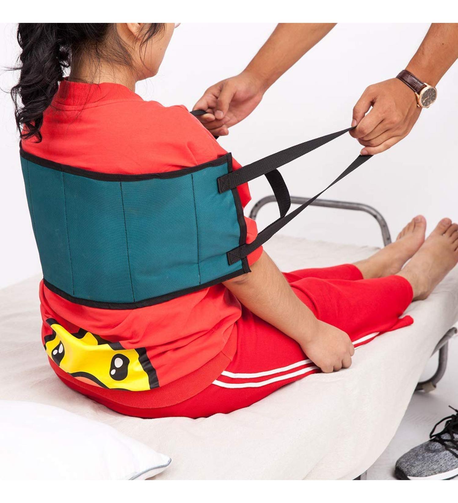 Hanshi Padded Bed Transfers Nursing Sling - Heavy Duty Patient Lift Sling with 180 kg Load Capacity & Safety Handles | Ideal Transfer Belt & Movement Aid - Buy Online on GoSupps.com