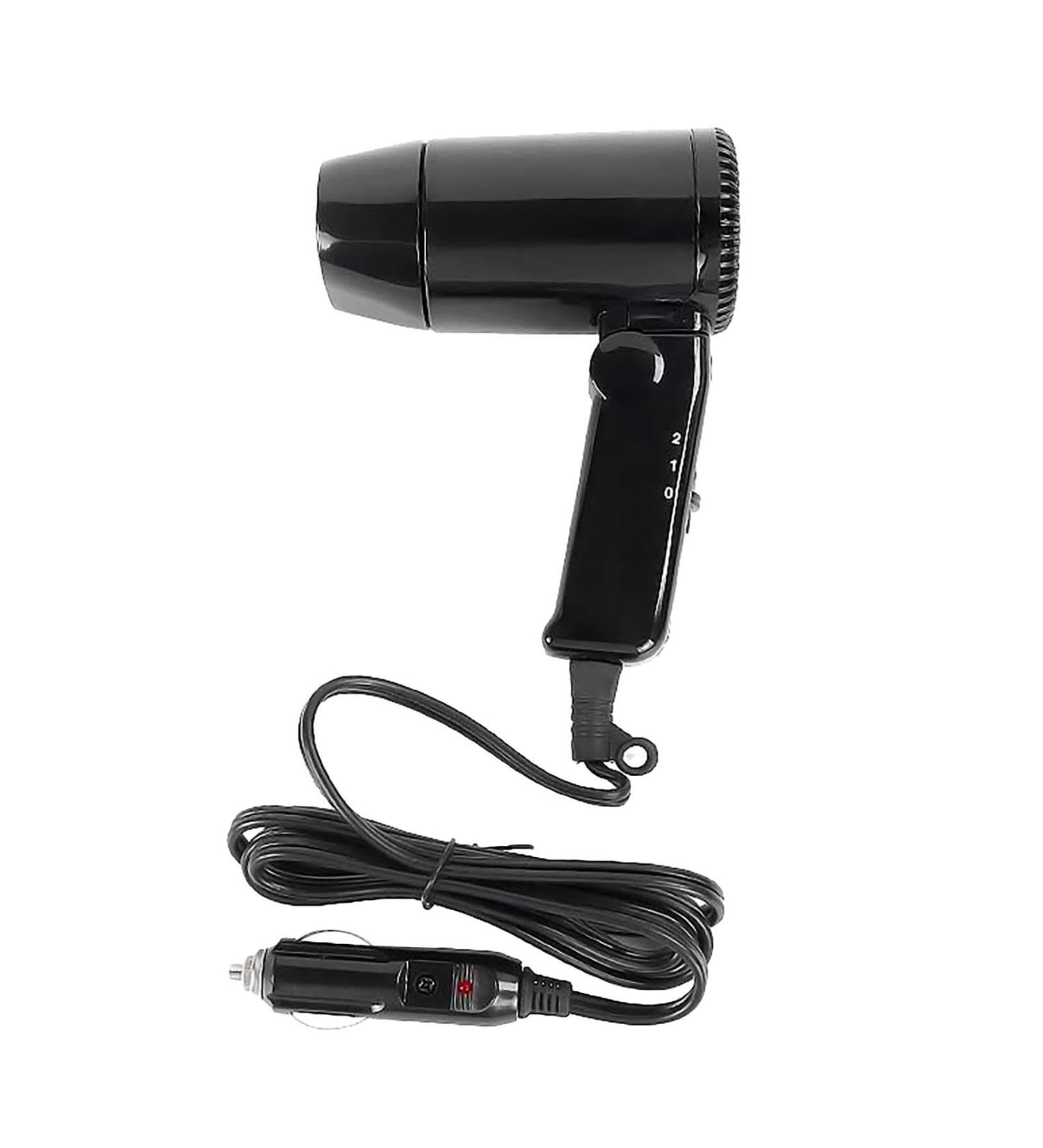 Hair Dryer Blow Dryer Portable Hair Dryer For Car 12V Travel Hairdryer Fast Drying Road Trip Must Have Car Accessory For SUV RV Auto Convertible Truck And Travel Car - Buy Online on GoSupps.com