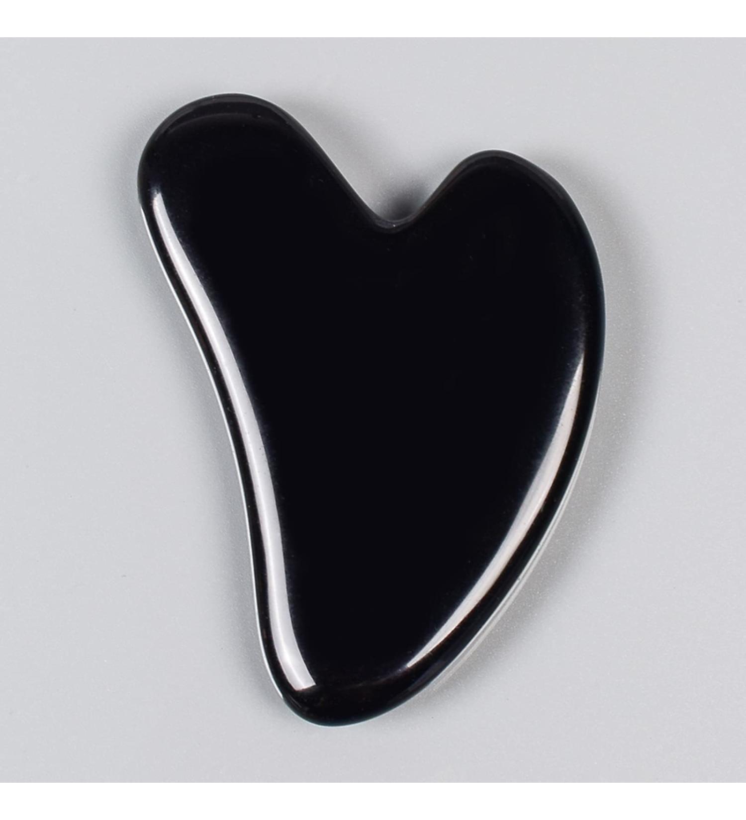 Esbant Black Obsidian tool facial scooter GUA SHA tool sets Natural Stone crystal massager massage Guasha tool Ningxiao