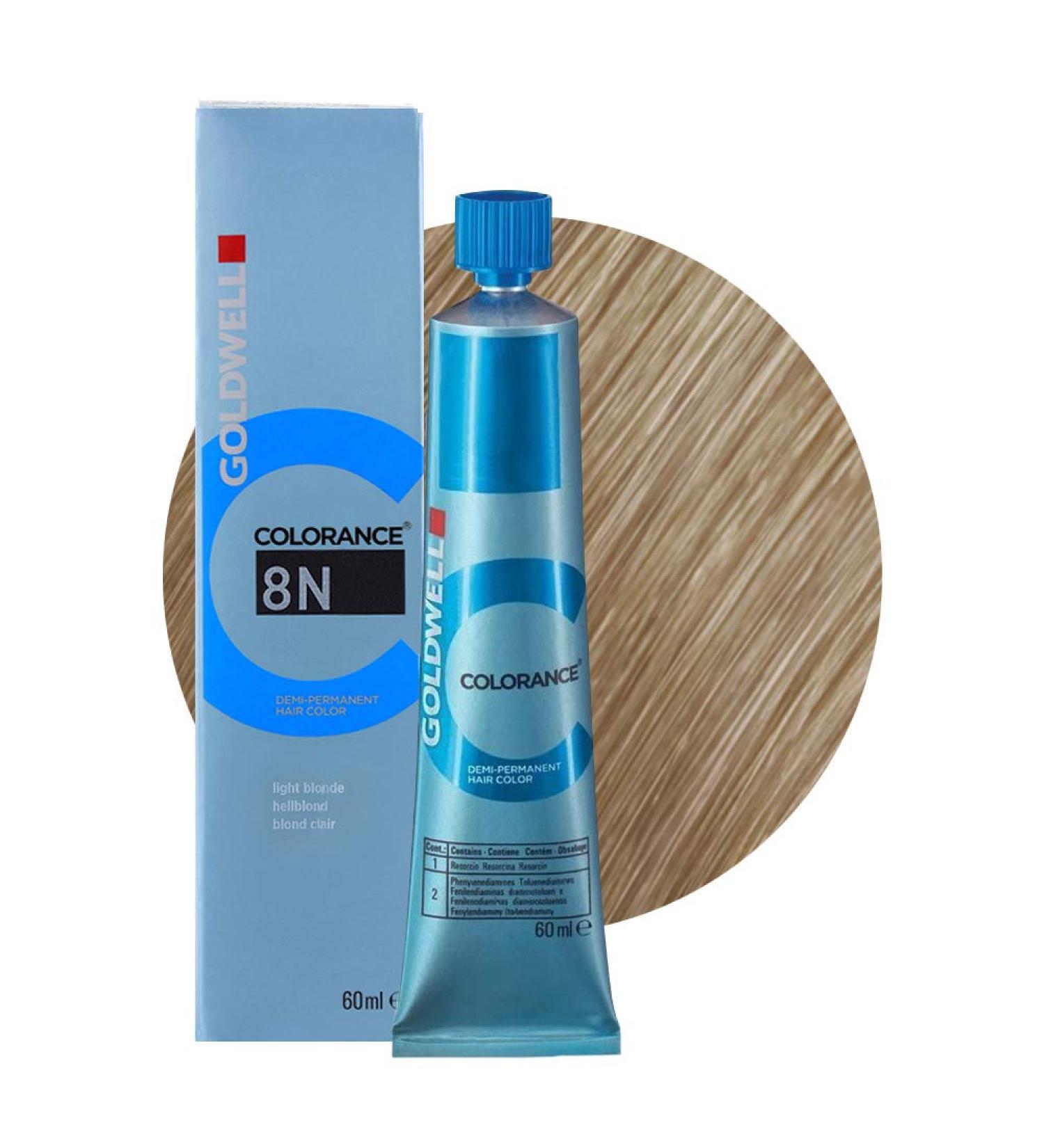 Goldwell COLORANCE Acid Color 8-N light blonde pack(x) 8/N - Light Blonde 0.06 ml (1 pack)