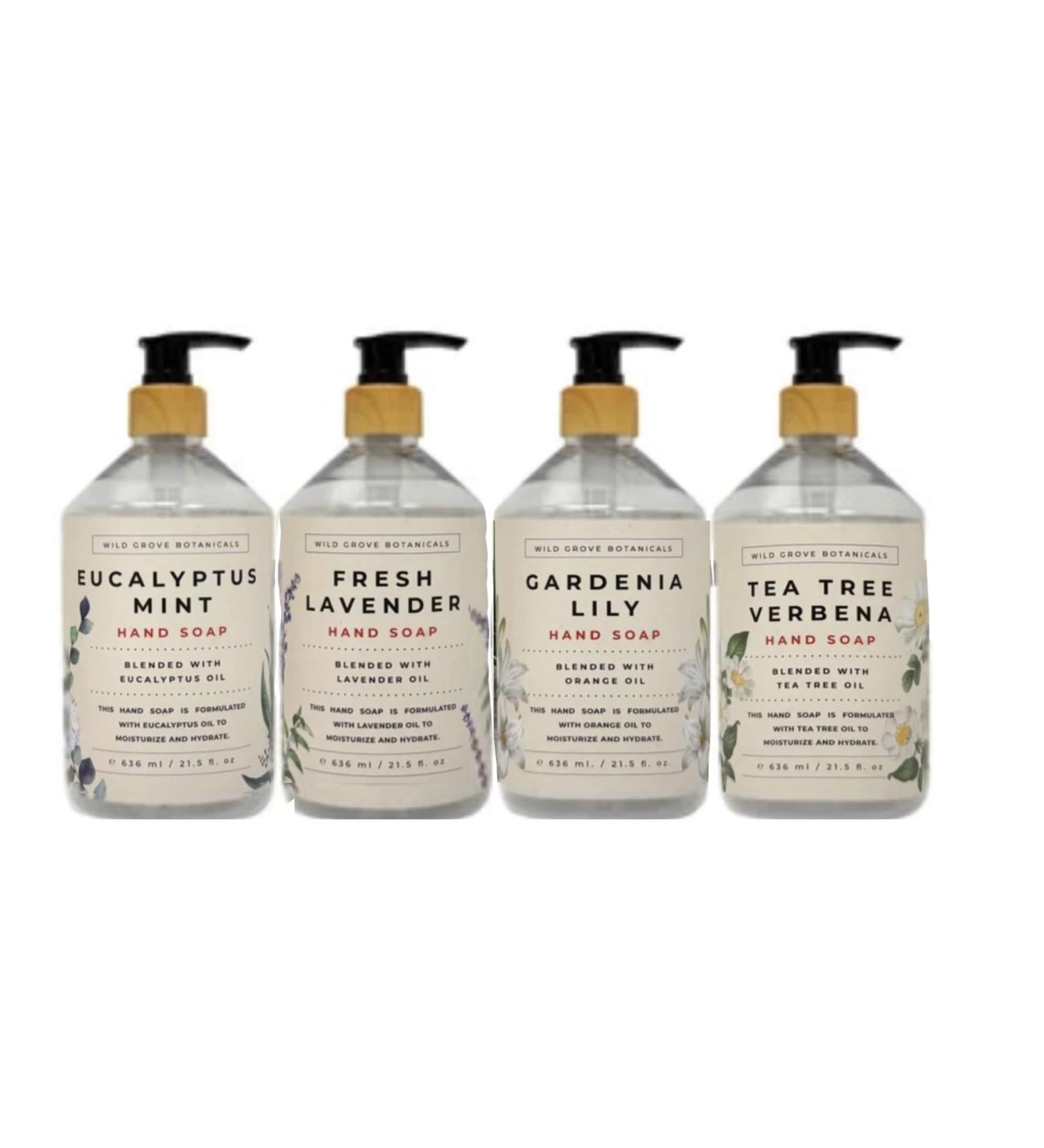 Home + Body Wild Grove Botanicals Hand Soap 16 fl oz (4 pack)