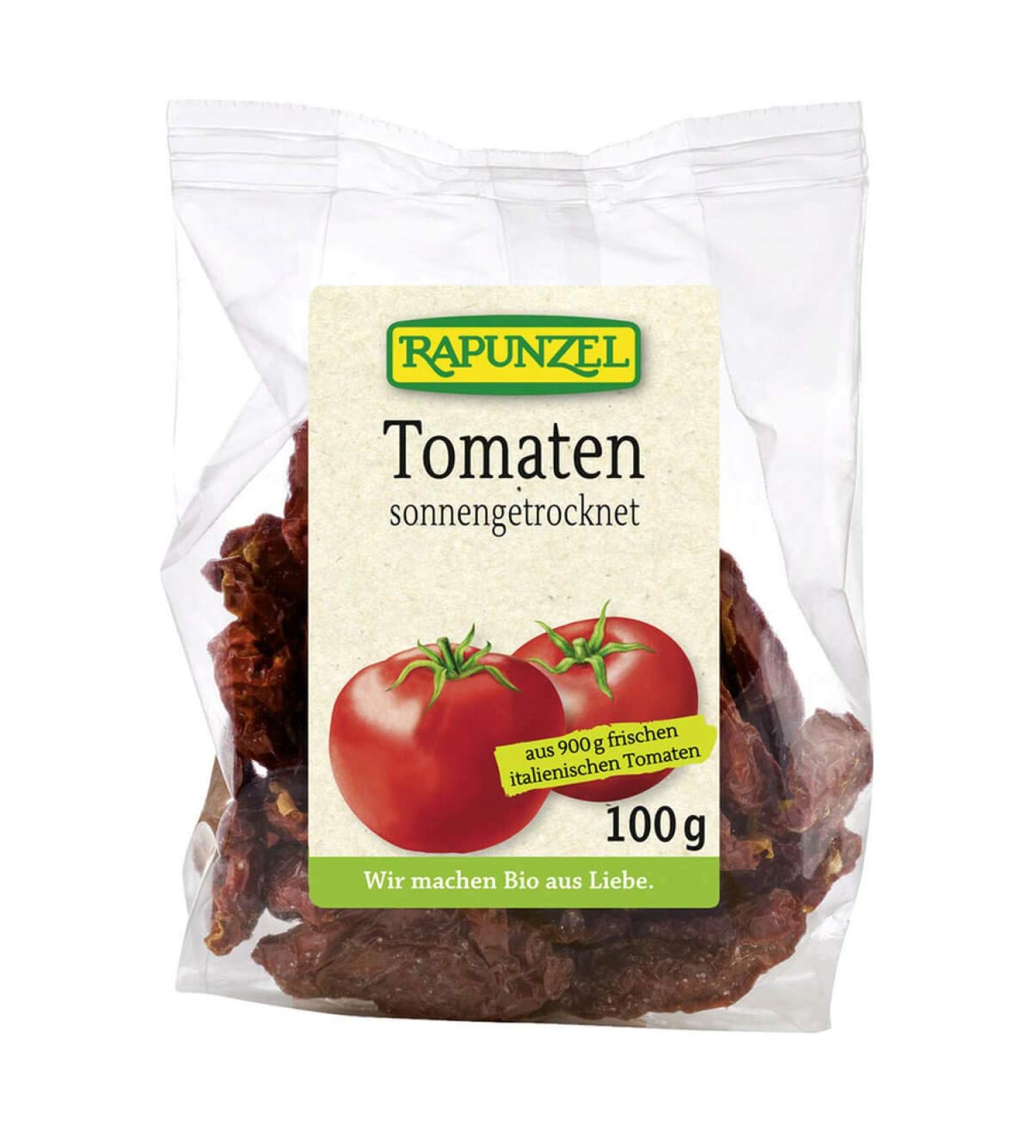 Rapunzel Naturkost Rapunzel - Sun-dried tomatoes - 100g - Pack of 6