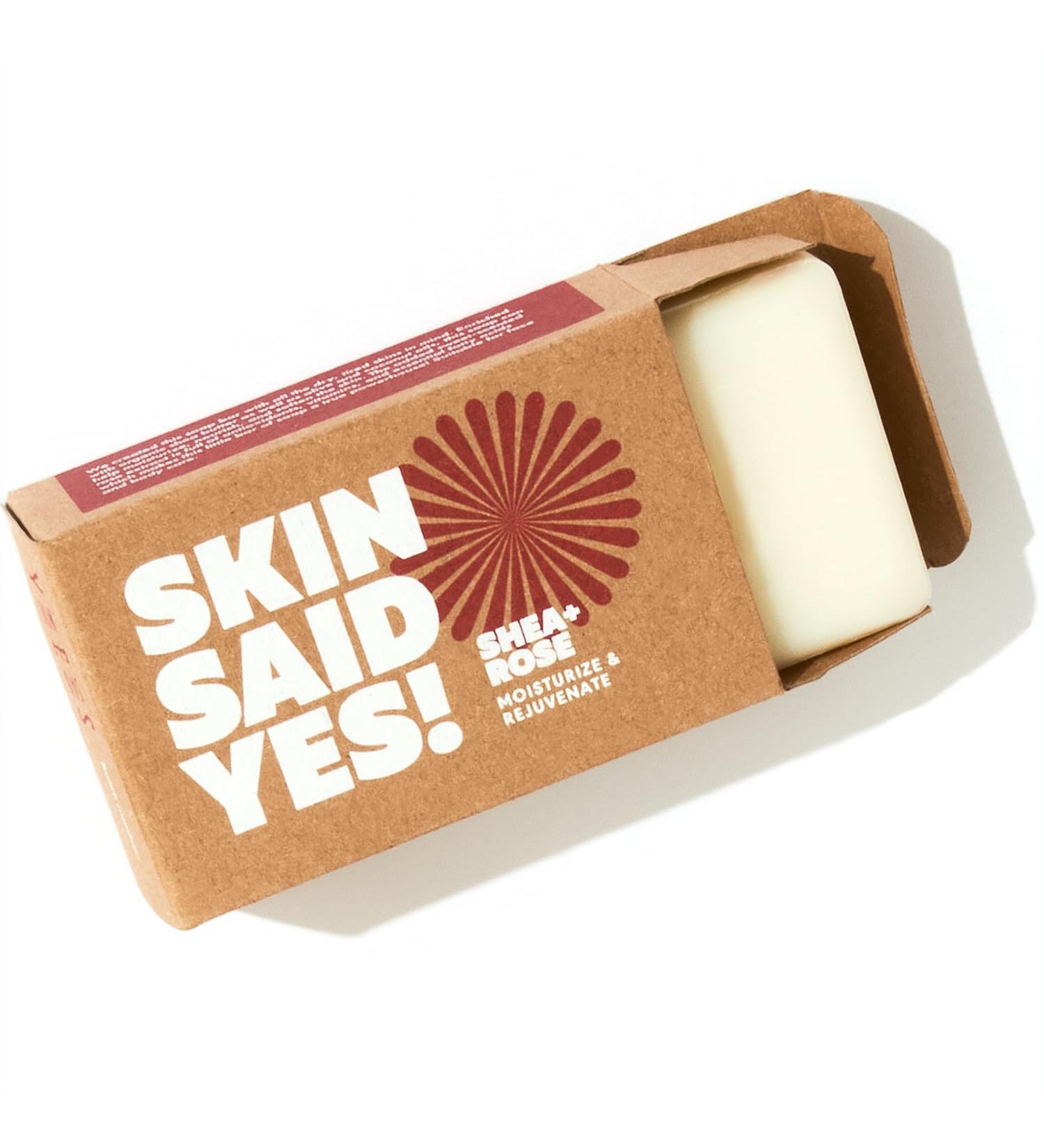 Organic Shea Butter & Rose Extract Soap Bar | Nourishing Skincare for All Skin Types | International Shipping Available - Buy Online on GoSupps.com