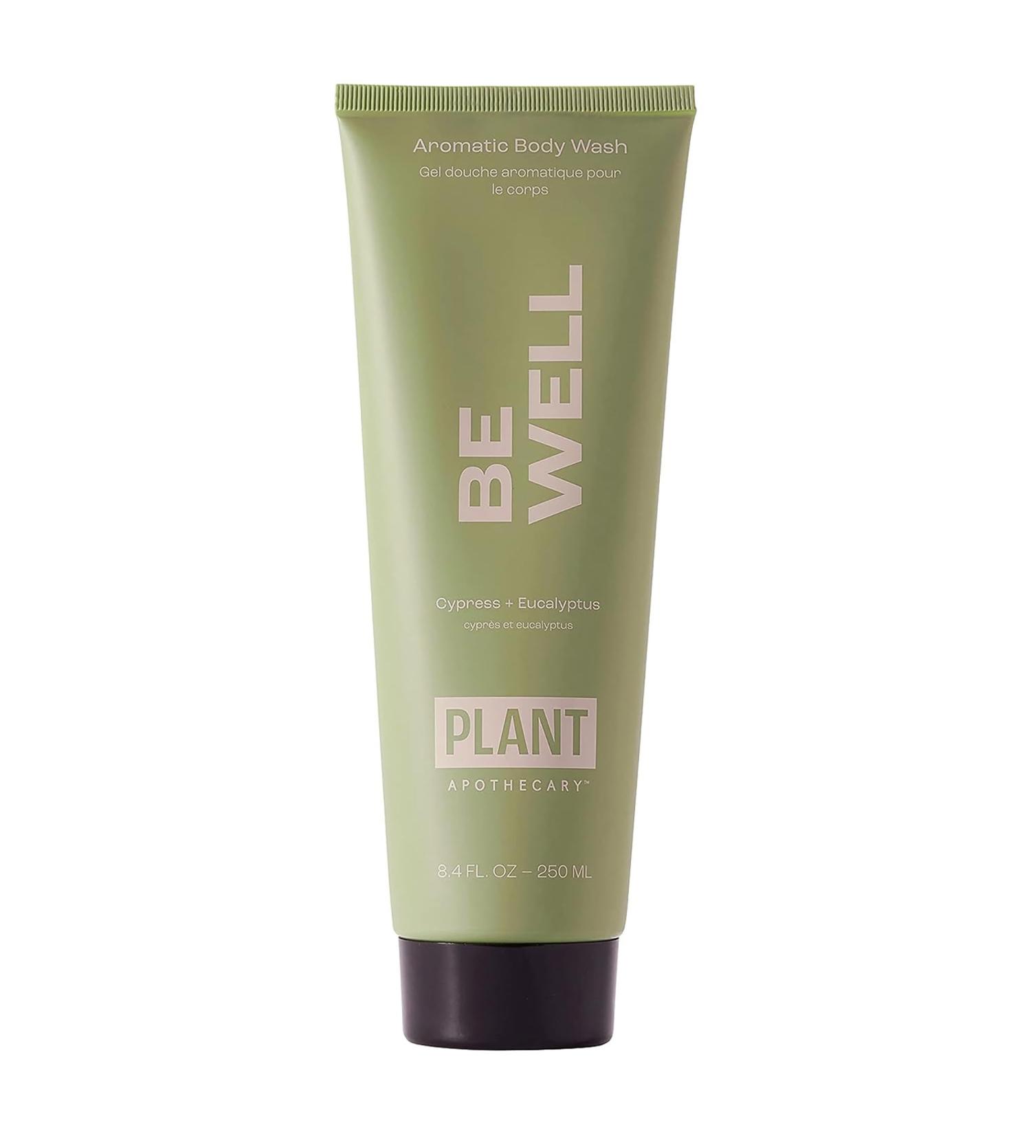 Plant Apothecary Be Well Sulfate Free Body Wash for Men and Women - Moisturizing Shower Gel with Essential Oils and Vitamin E Vitamin B5-250 ml - Buy Online on GoSupps.com