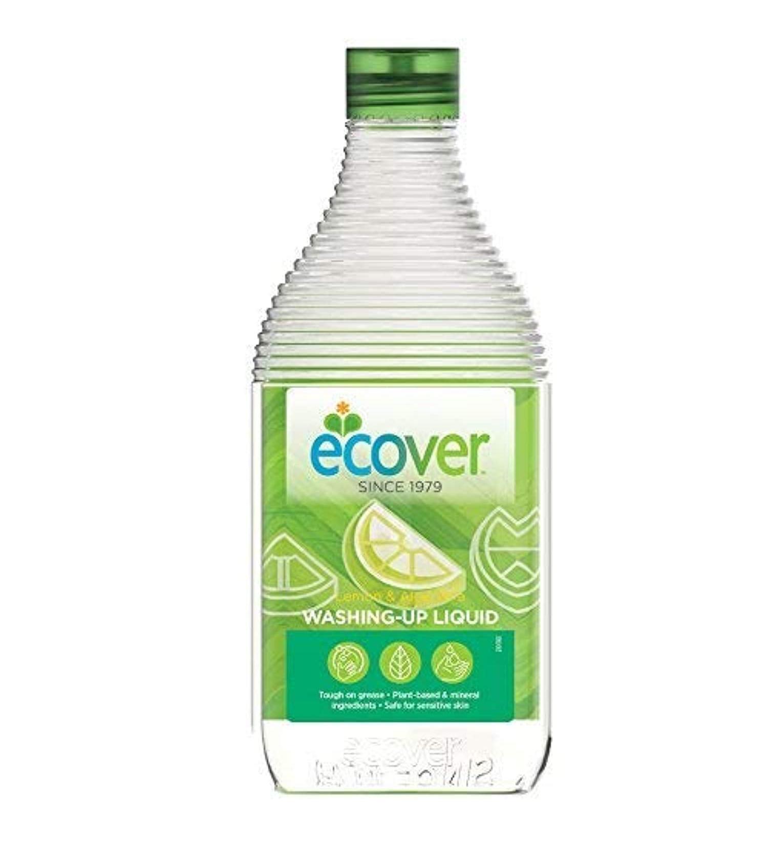 Washing Up Liquid Lemon/Aloe V 450ml - Gentle & Powerful Cleaning Solution (1 Pack) - Buy Online on GoSupps.com
