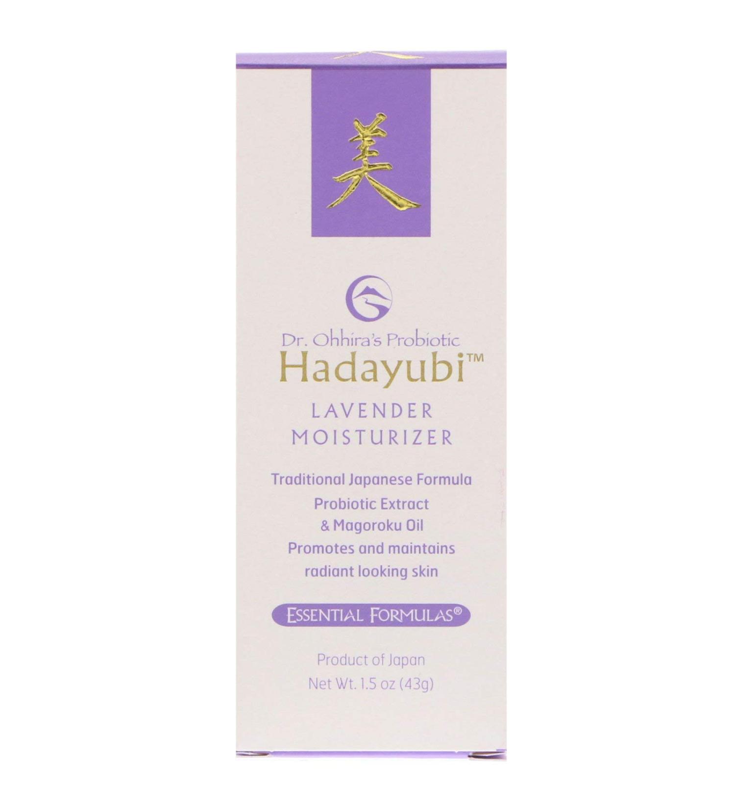 Buy Dr. Ohhira's Probiotic Hadayubi Lavender Moisturizer 1.5 oz - Essential Formulas | International Shipping Available - Buy Online on GoSupps.com