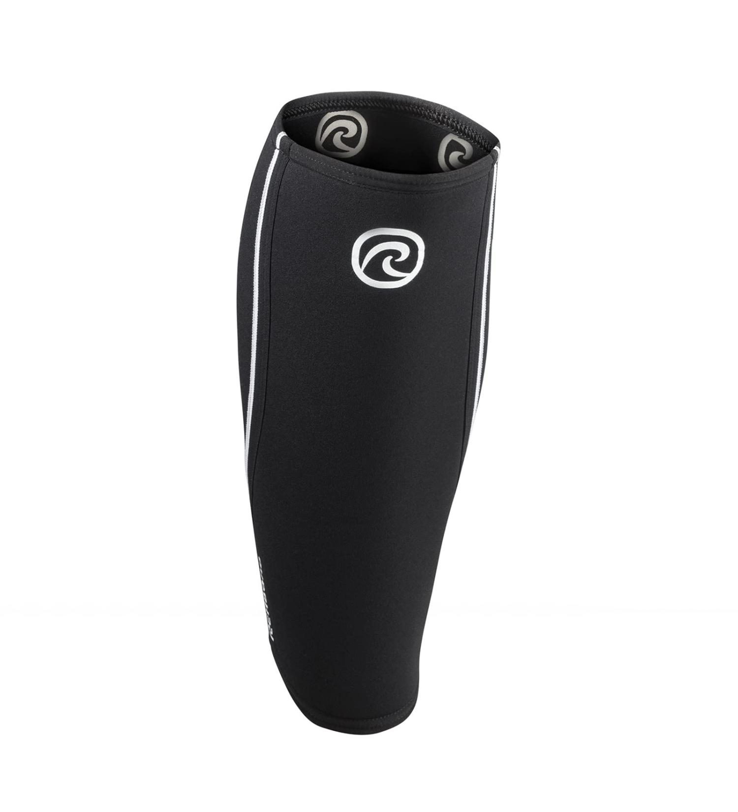 Rehband Neoprene Calf Bandage - Compression Support for Calf & Shin Ideal for Deadlifts - Black (1 Piece) - Buy Online on GoSupps.com