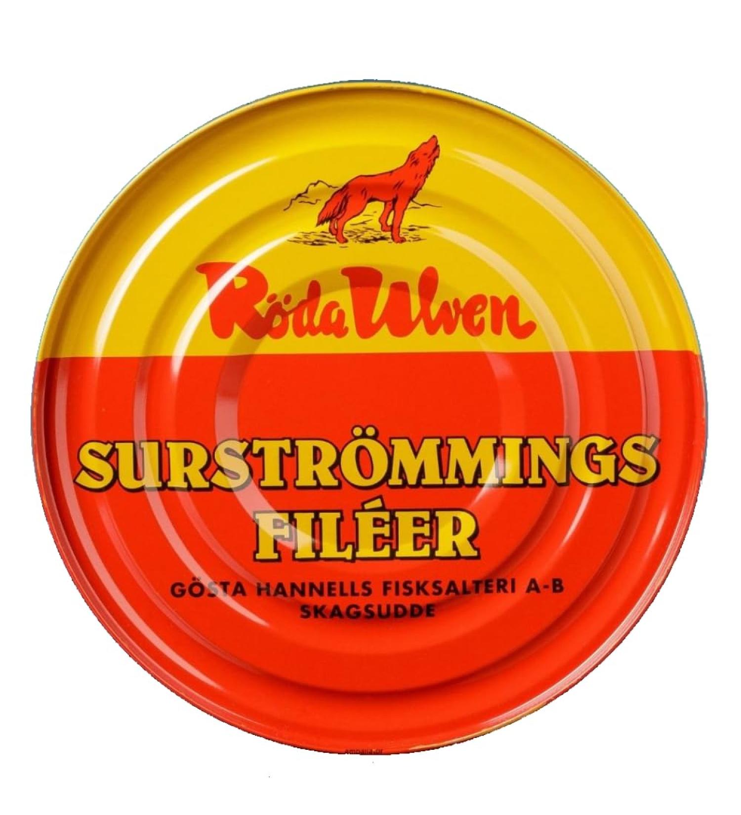 Surstr mming Fillet R da Ulven 300 g Tin (with Fermented Fillet) - Buy Online on GoSupps.com