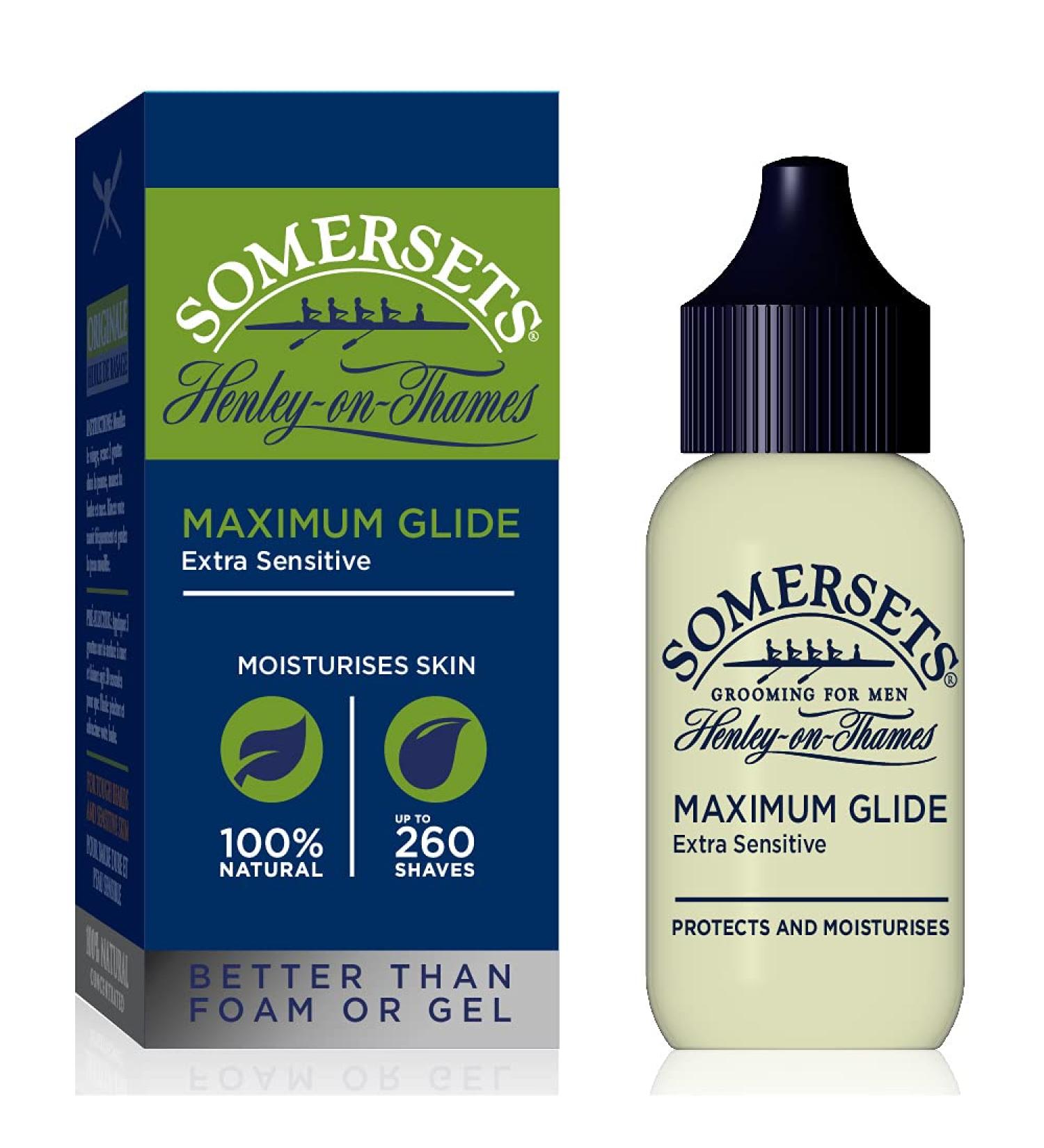 Somersets Maximum Glide Shaving Oil Extra Sensitive 60 g DS7 - Buy Online on GoSupps.com