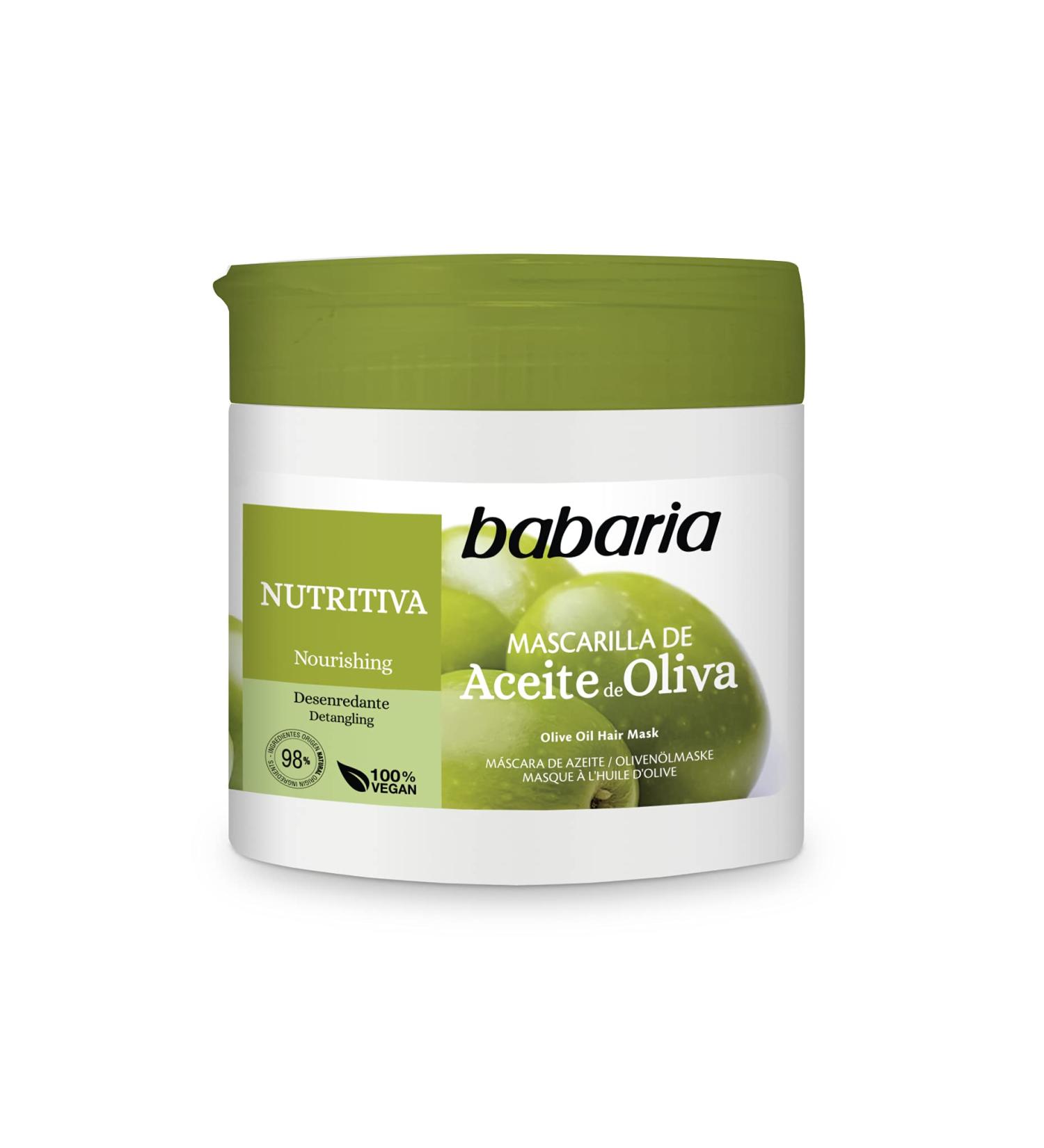 Babaria Olive Oil Nourishing Hair Mask 400ml - Buy Online on GoSupps.com