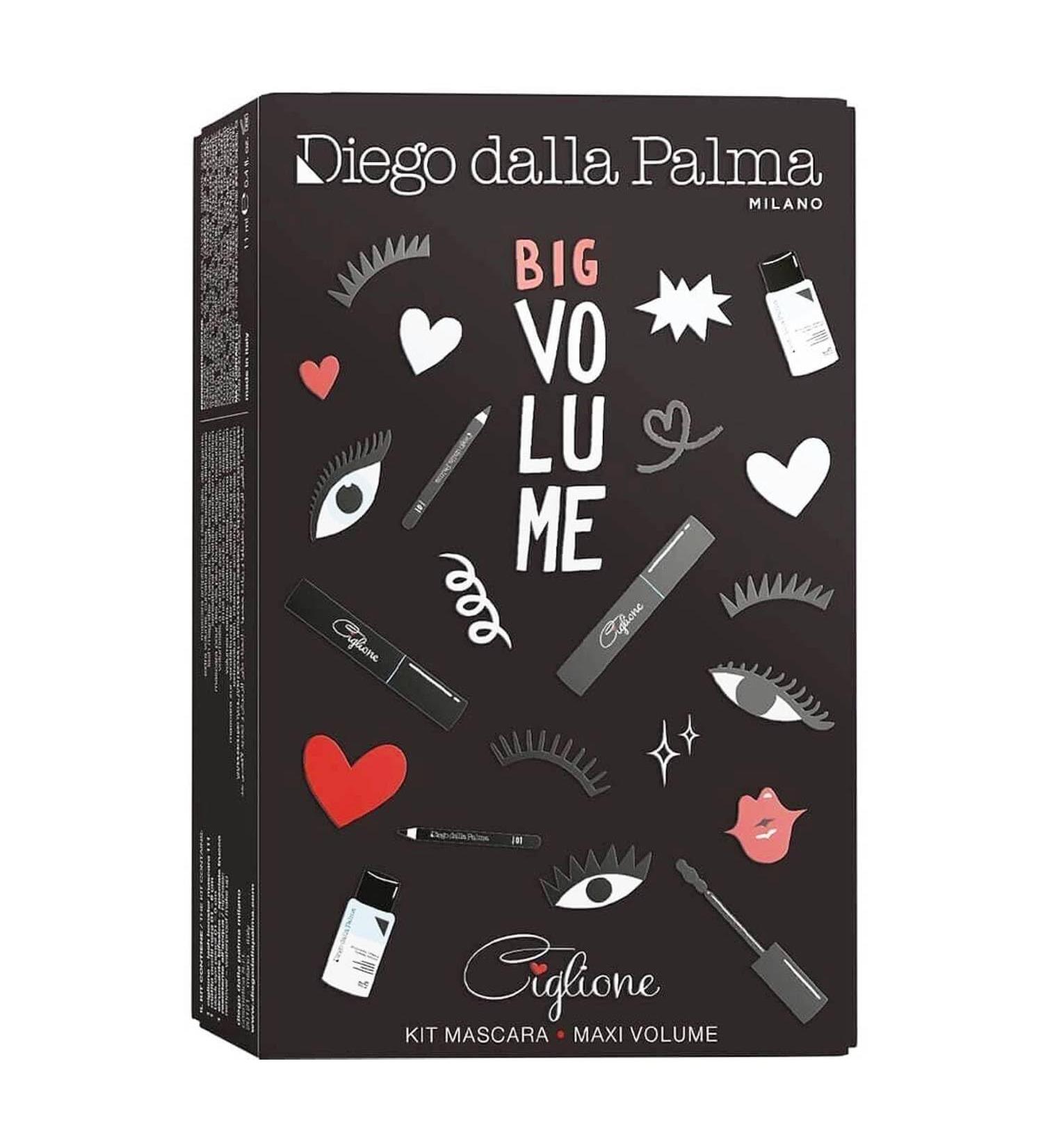  diego dalla palma Diego Dalla Palma Cillon Big Volume Kit Mini Mascara and Biphasic Makeup Remover 30ml - Buy Online on GoSupps.com