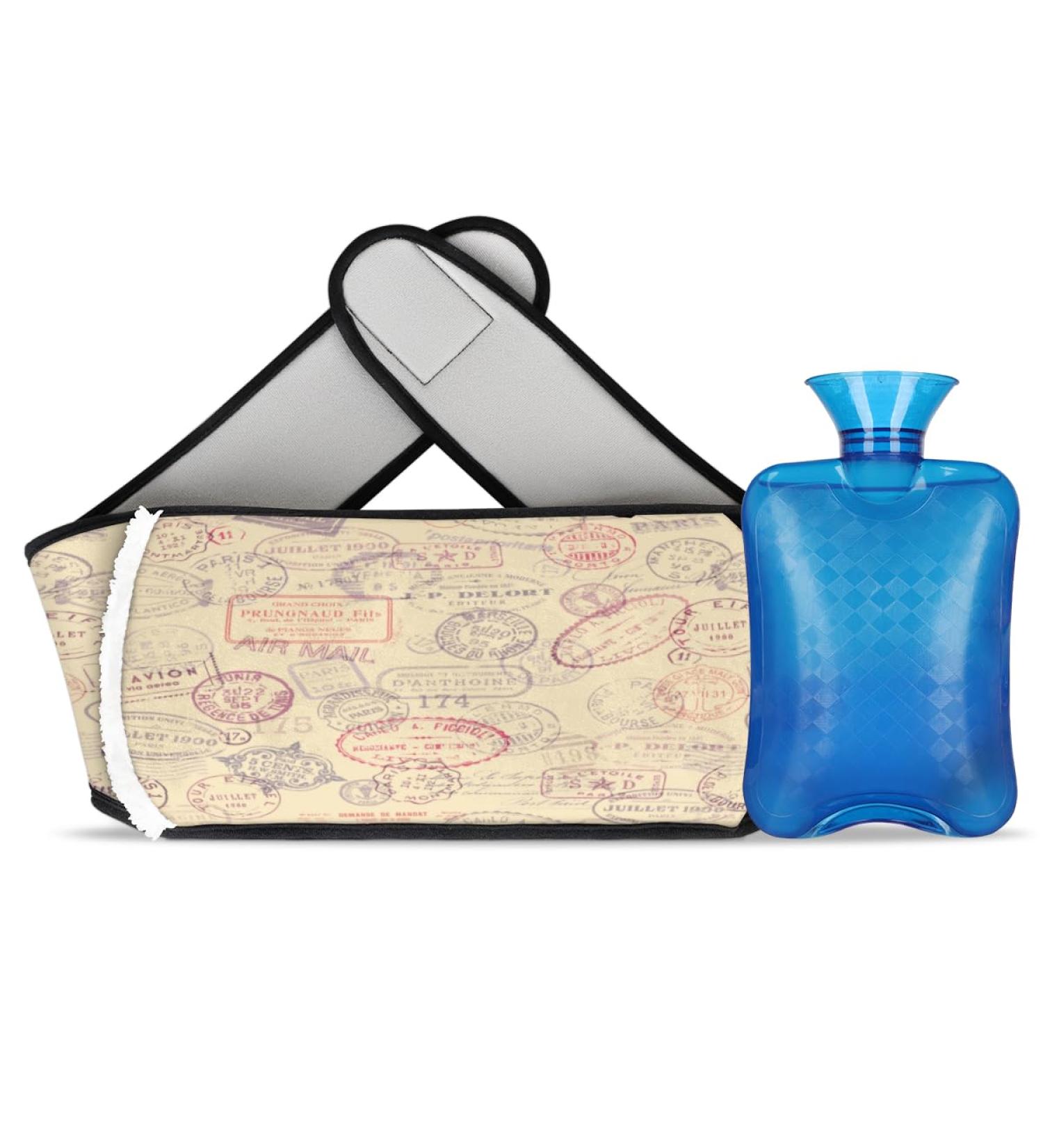 Buy Trip Funny Style Hot Water Bottle with Soft Waist Cover | Warm Water Bag for Pain Relief - Perfect for Hand Shoulder Legs Neck & Back - International Shipping Available - Buy Online on GoSupps.com