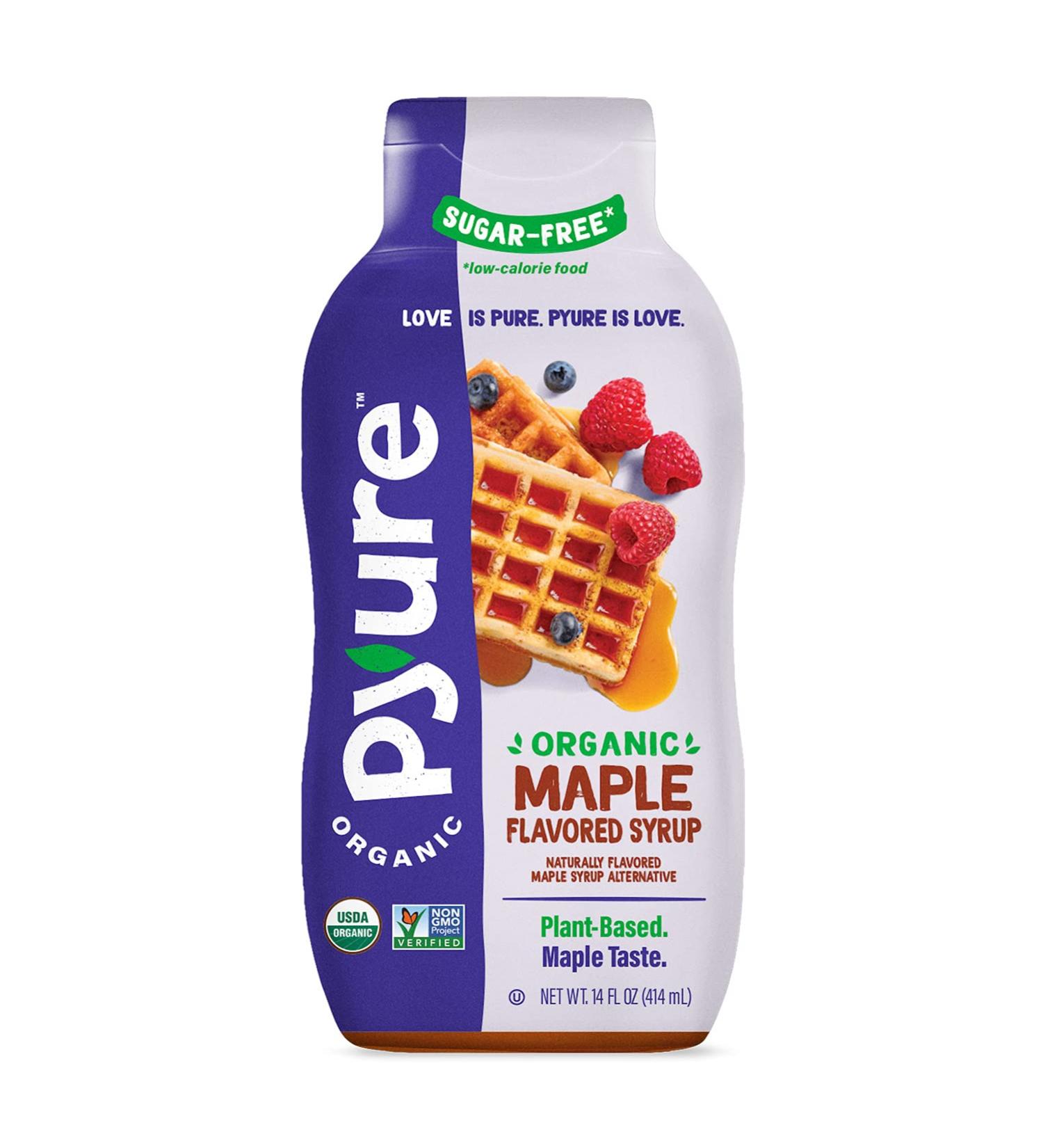 Pyure Organic Maple Syrup Alternative - Sugar-Free, Keto & Low Carb | 14 Fl Oz - Buy Online on GoSupps.com