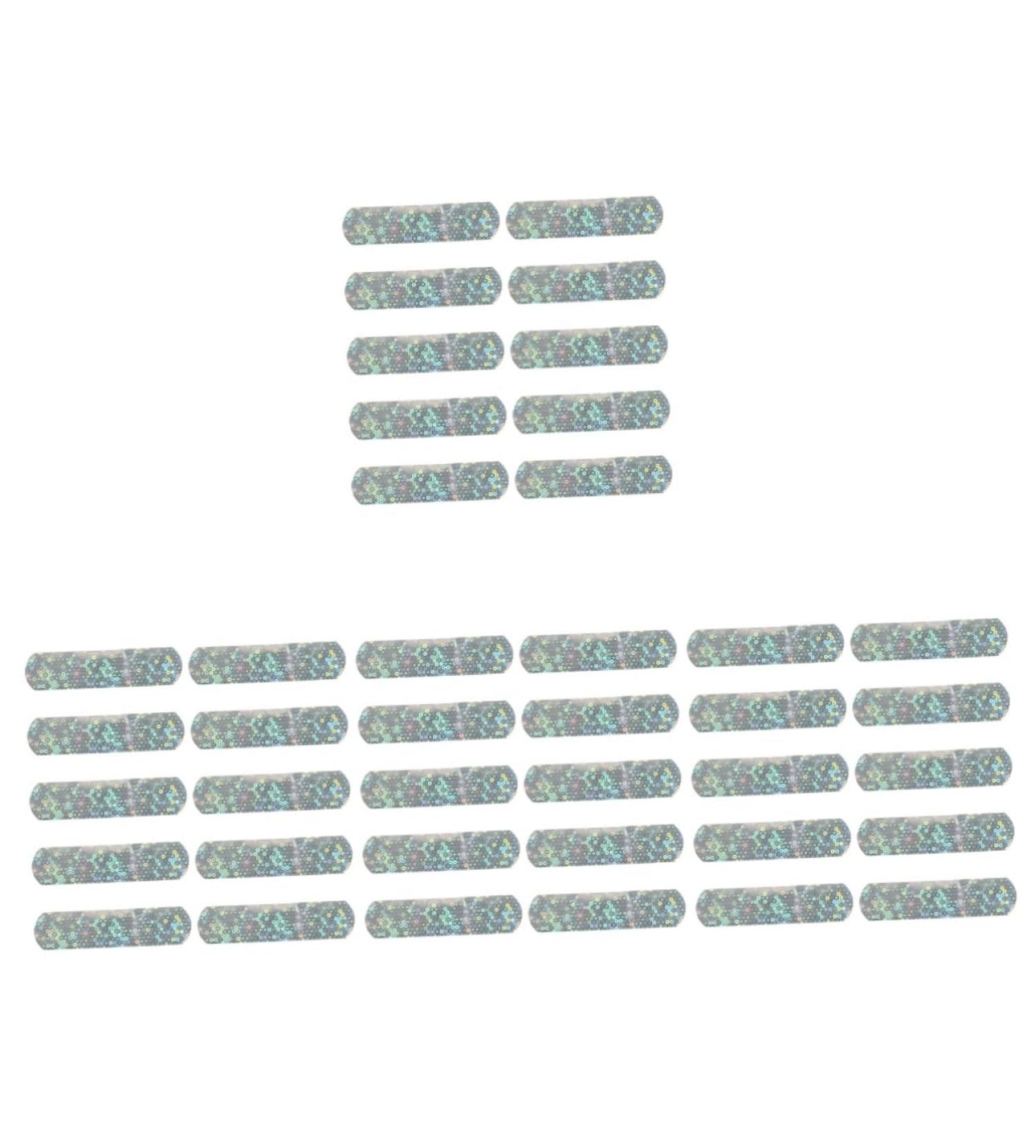 Buy Healvian 40 Pcs Glitter Fabric Bandages for Kids Breathable Woven Dressing Strips Perfect for International Shipping - Buy Online on GoSupps.com