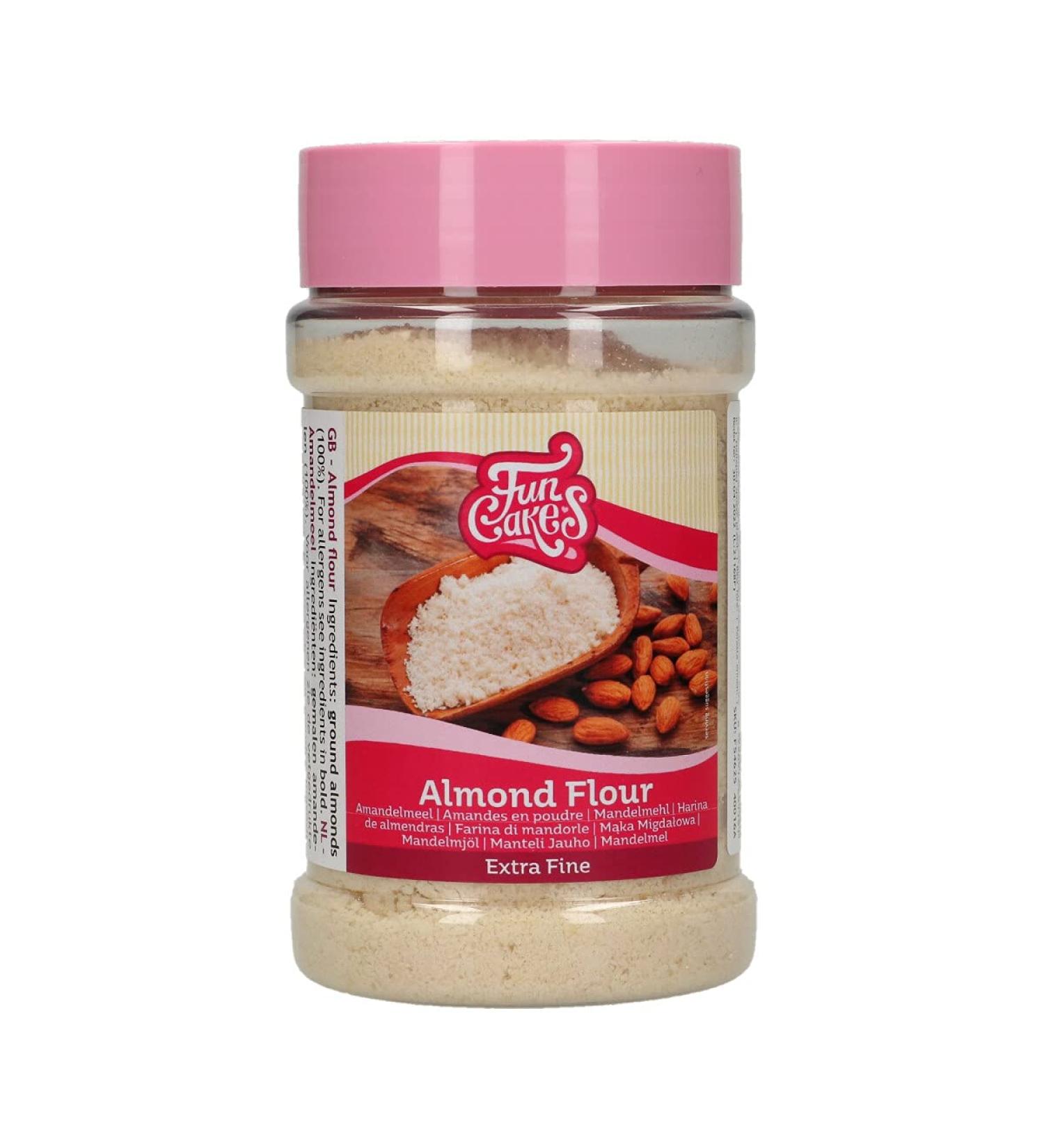 FunCakes Farine d'amande extra fine FunCakes: 100% d'amandes blanchies finement moulues parfaites pour les biscuits d licats comme les macarons. 125 g. 125 g (Lot de 1)