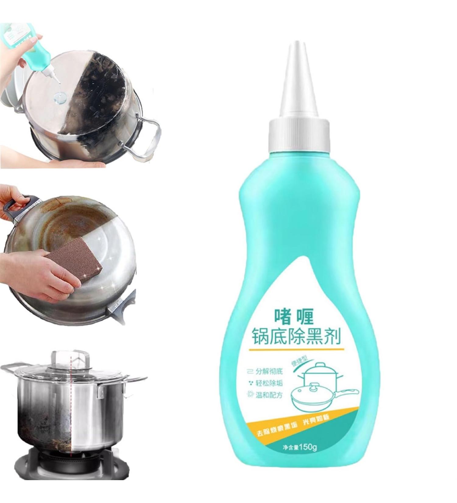 Magic Gel Cleaner for Pots and Pans Black Pot Bottom Cleaning Gel Bottom of The Pot Black Scale Cleaner Gel Cleaner for Pot Bottom (Color : 1 Pc) - Buy Online on GoSupps.com