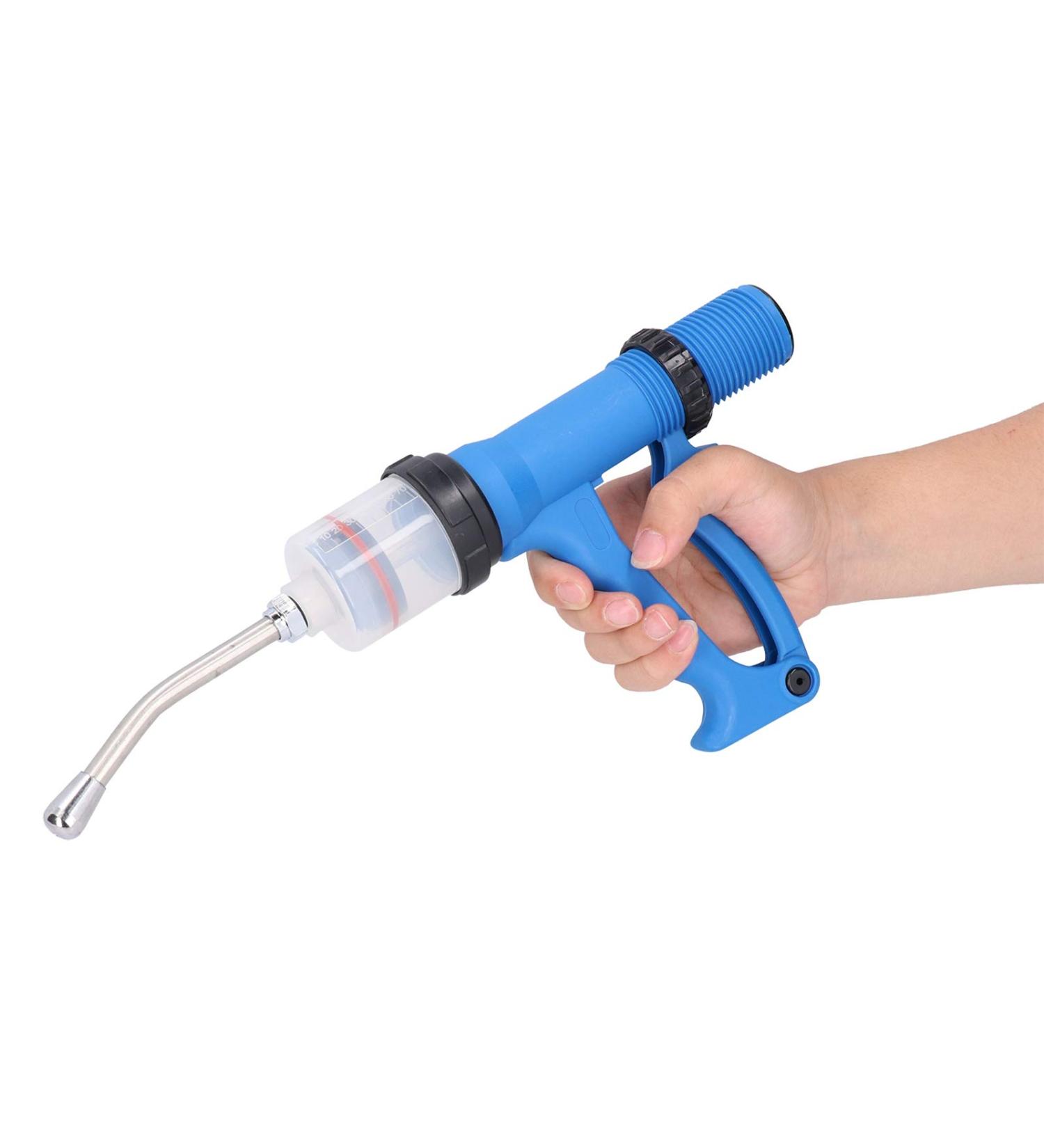 Adjustable 70ml Continuous Syringe for Livestock - Veterinary Injector for Pig, Cattle, Sheep - Animal Health Accessory - Buy Online on GoSupps.com