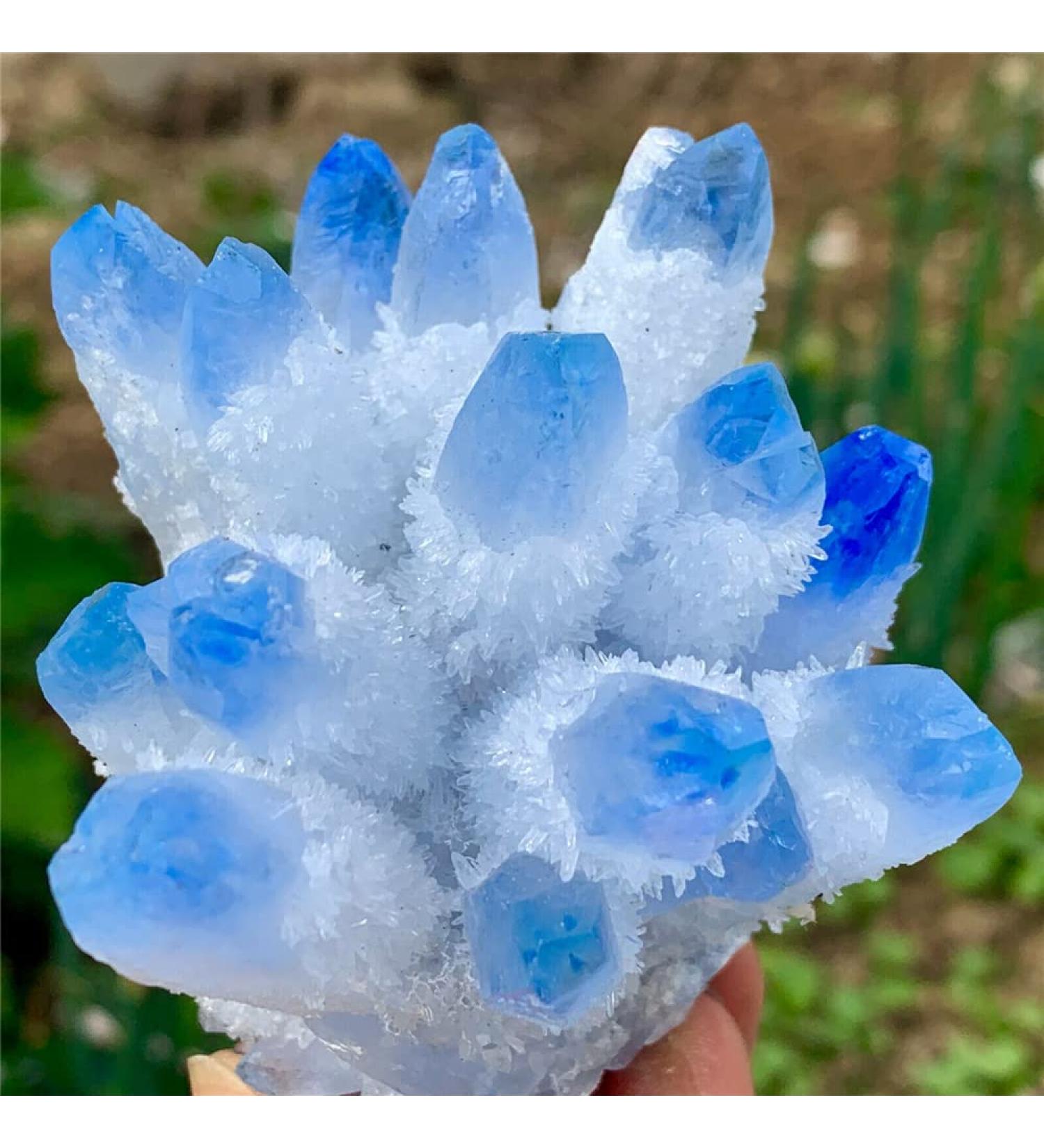 Quartz Crystal Cluster Ore Stones (Size : 800-900g)