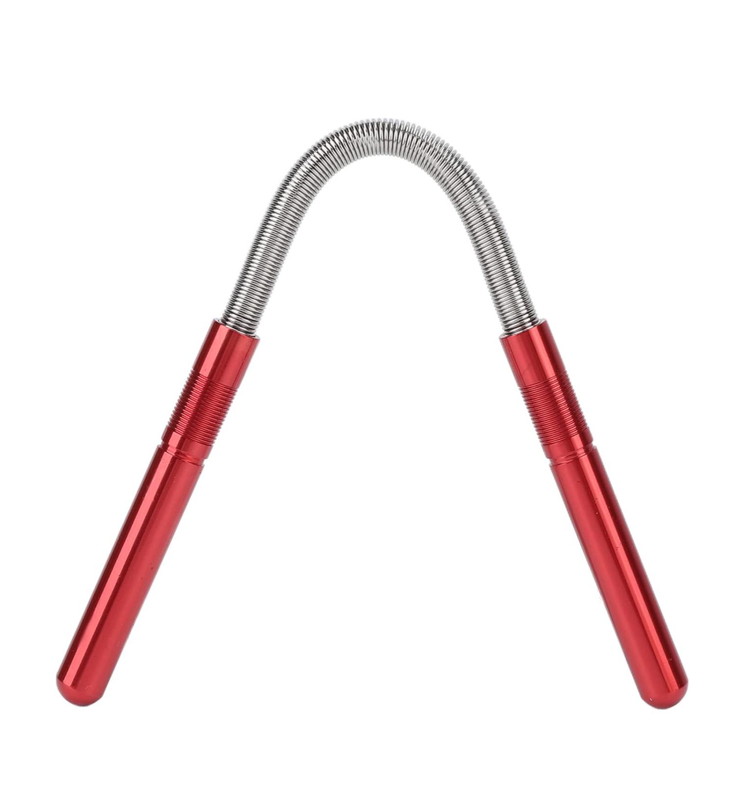 Stainless Steel Face Hair Remover - Manual Epilierer Beauty Spring Threading Tool for Lip Hair Removal | Red - Buy Online on GoSupps.com