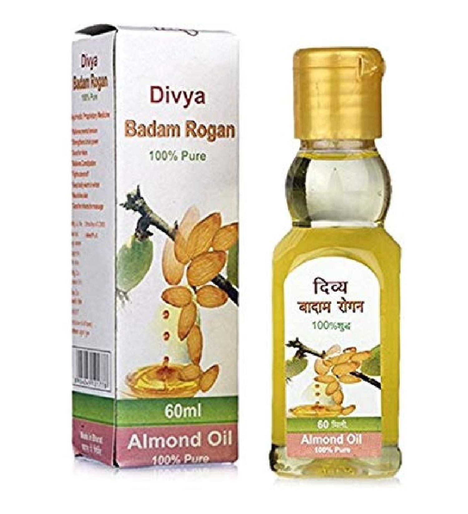 Patanjali Divya Badam Rogan Olie 60 ml