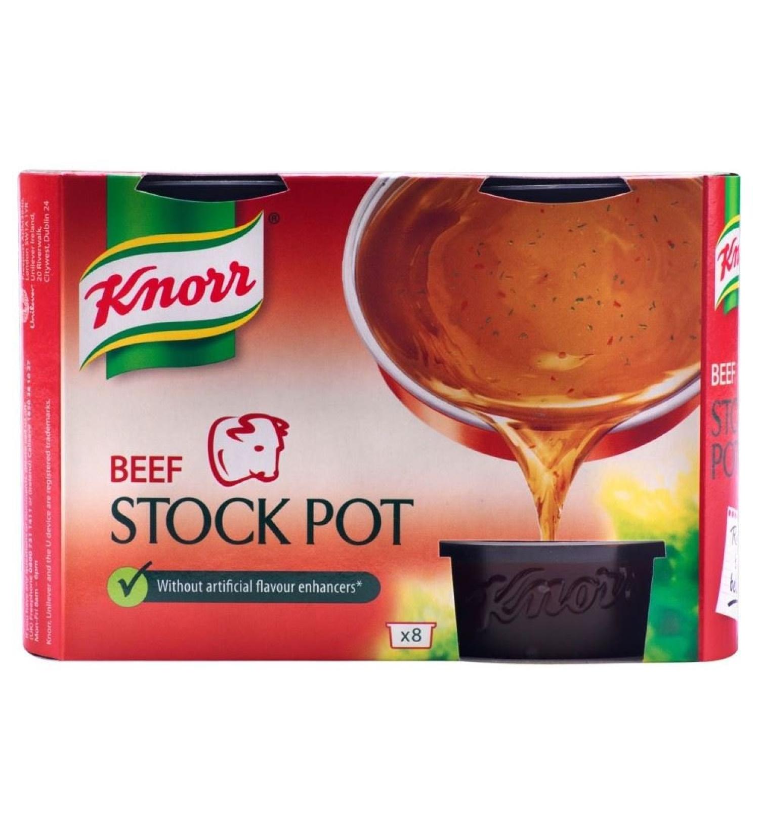 Knorr Knorr Stock Pot Beef (8x28g) - Pack of 6