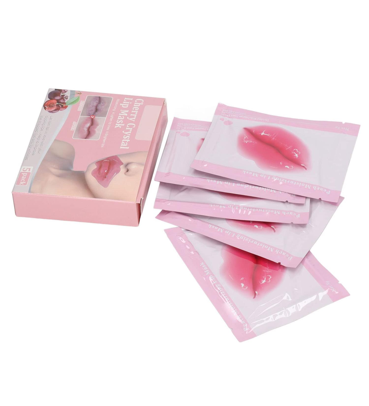 Goshyda Patchs pour les L vres Nourrissants et Hydratants R duisent les Ger ures les Lignes Lisses Exfoliants pour les Types de Peau 5 Pi ces - Buy Online on GoSupps.com