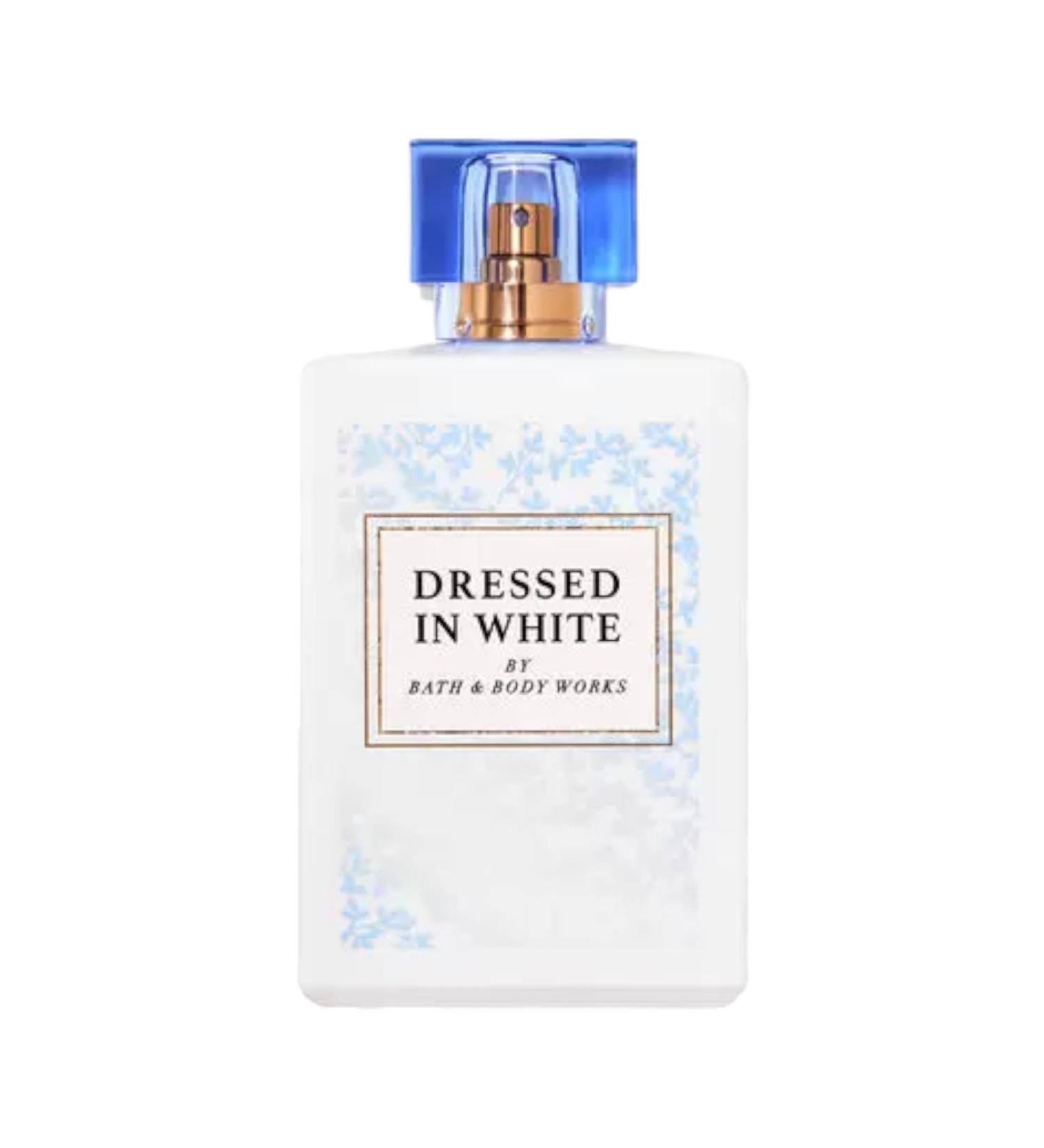Bath and Body Works Dressed In White Eau de Parfum Body Spray 3.4 oz (3.4 oz Dressed In White) 3.4 Fl Oz (Pack of 1) Dressed In White