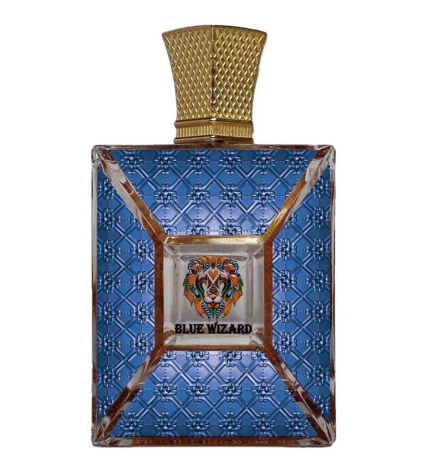 BLUE WIZARD France. Eau De Parfum Spay for Men. 100ml (3.4 oz). Wt 680 gm. Box Size 17 x 11.5 x 6 cm - Buy Online on GoSupps.com