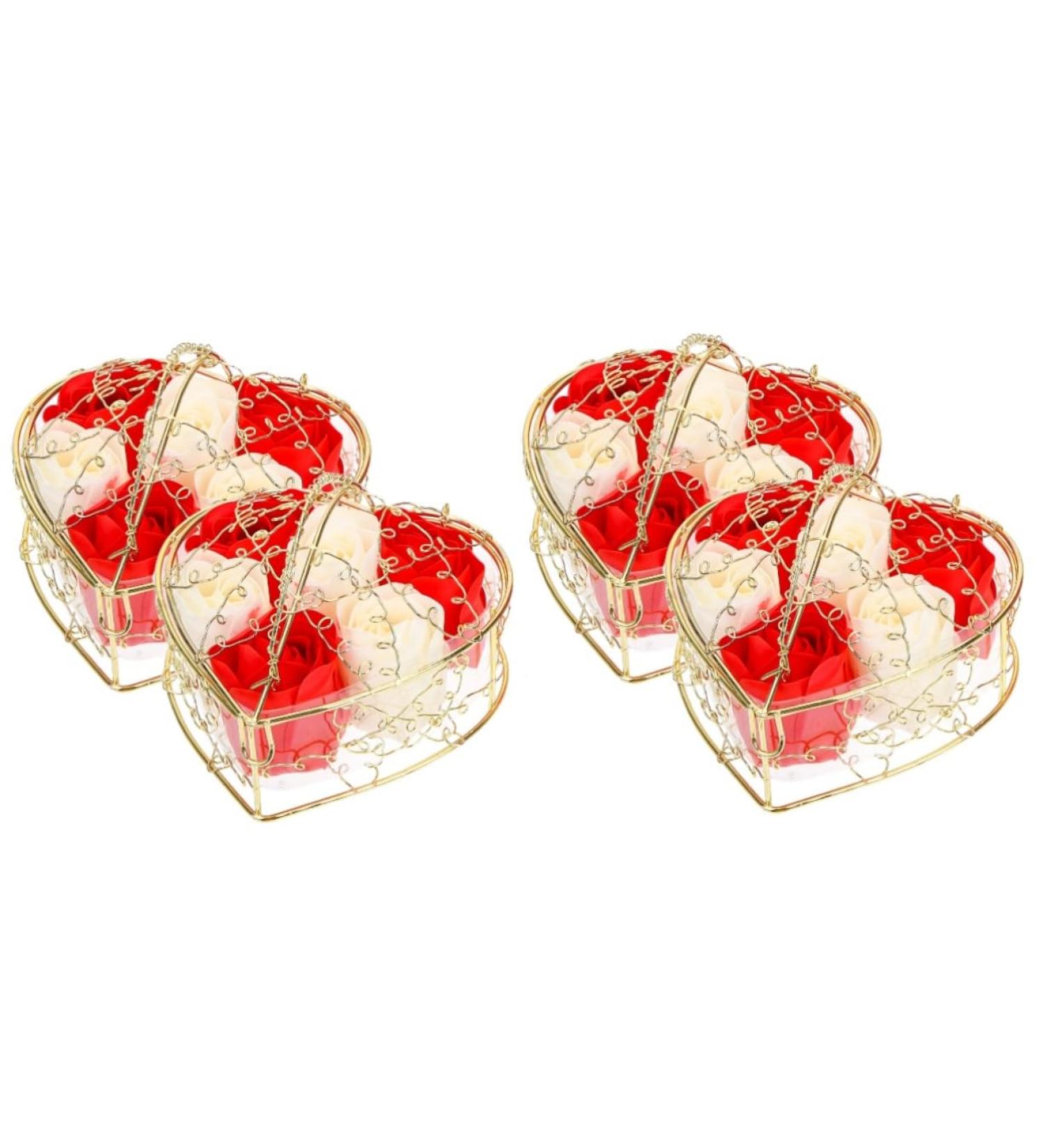 Beaupretty 4 Boxes Soap Rose Ladies Bath Soaps Spa Soap Floral Rose Soap Bar Bath Flowers Valentine s Day Preserved Rose Flower Woman Soap Flower Cosmetic Roses - Buy Online on GoSupps.com