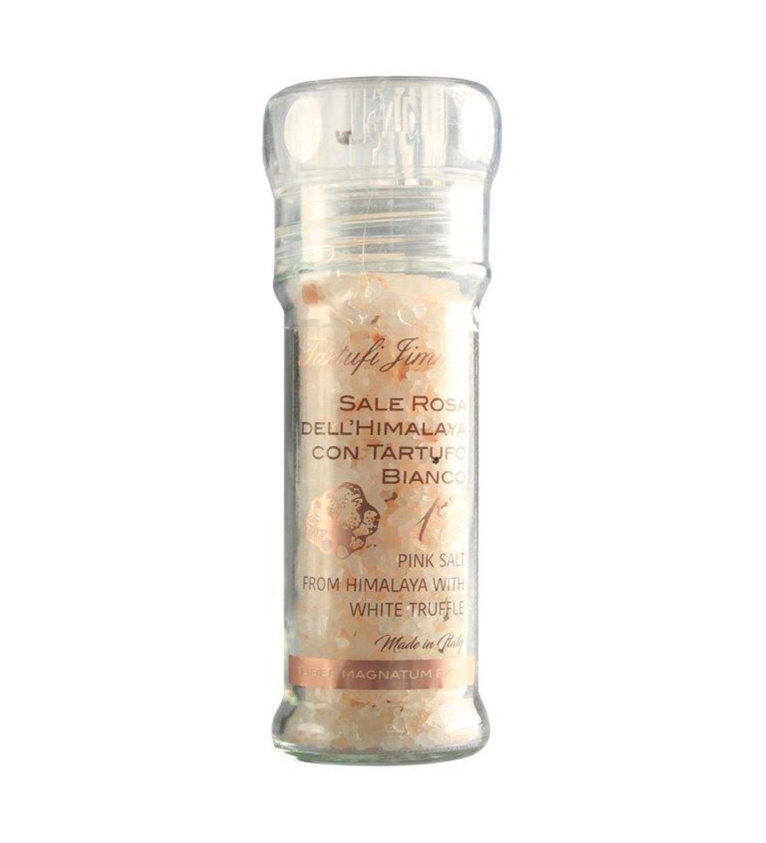Tartufi Jimmy Pink Salt with White Truffle Grinder 80g