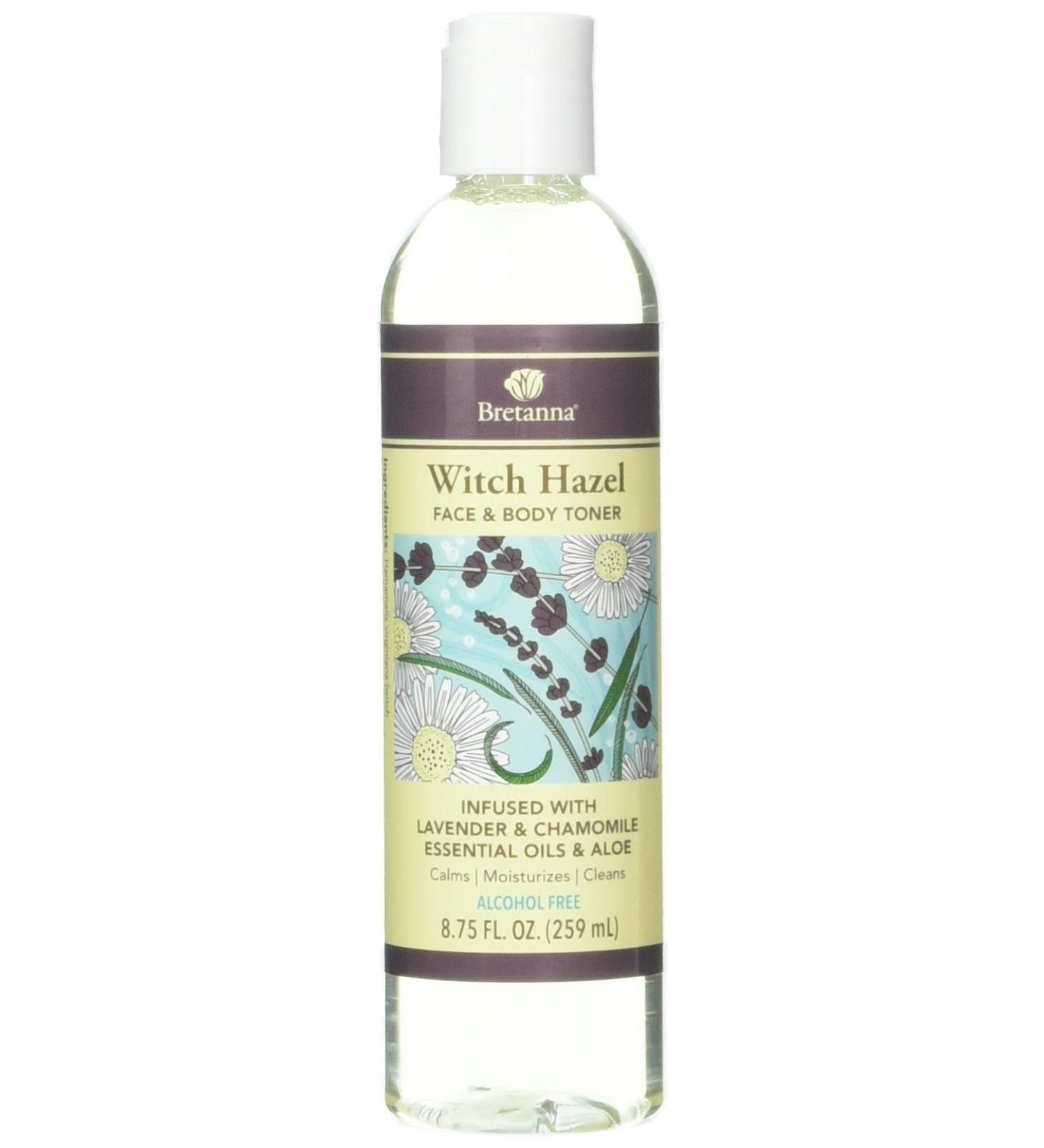 Witch Hazel Toner with Lavender & Chamomile | 8.75 fl oz | Natural Skincare for All Skin Types - Buy Online on GoSupps.com