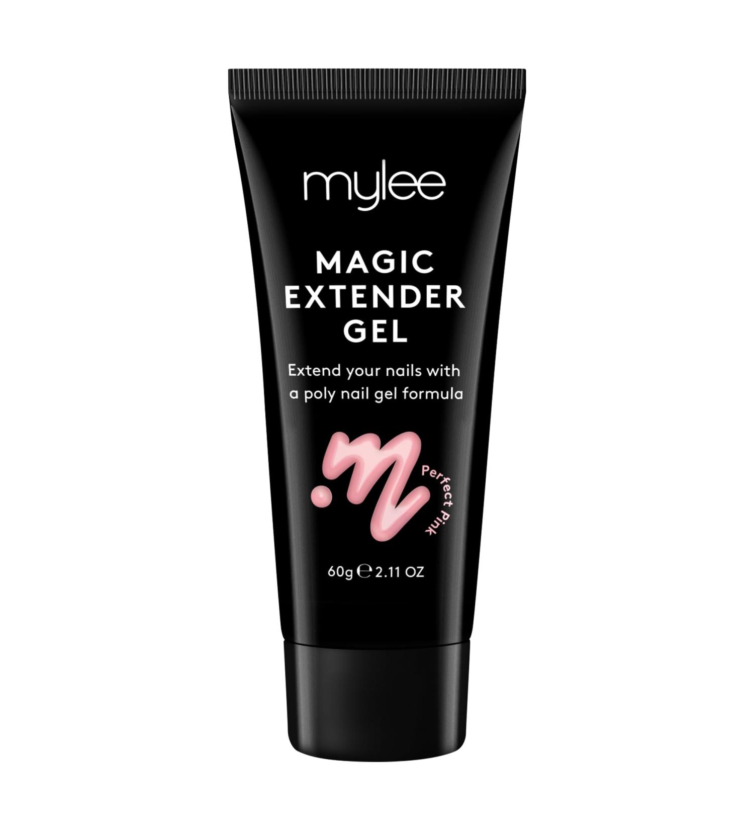Mylee Magic Extender Gel 60g - Long-Lasting Natural Nail Extension Gel for Beginners & Professionals - Perfect Pink Thickening Advanced Gel for Acrylic Nails & Nail Art - Buy Online on GoSupps.com