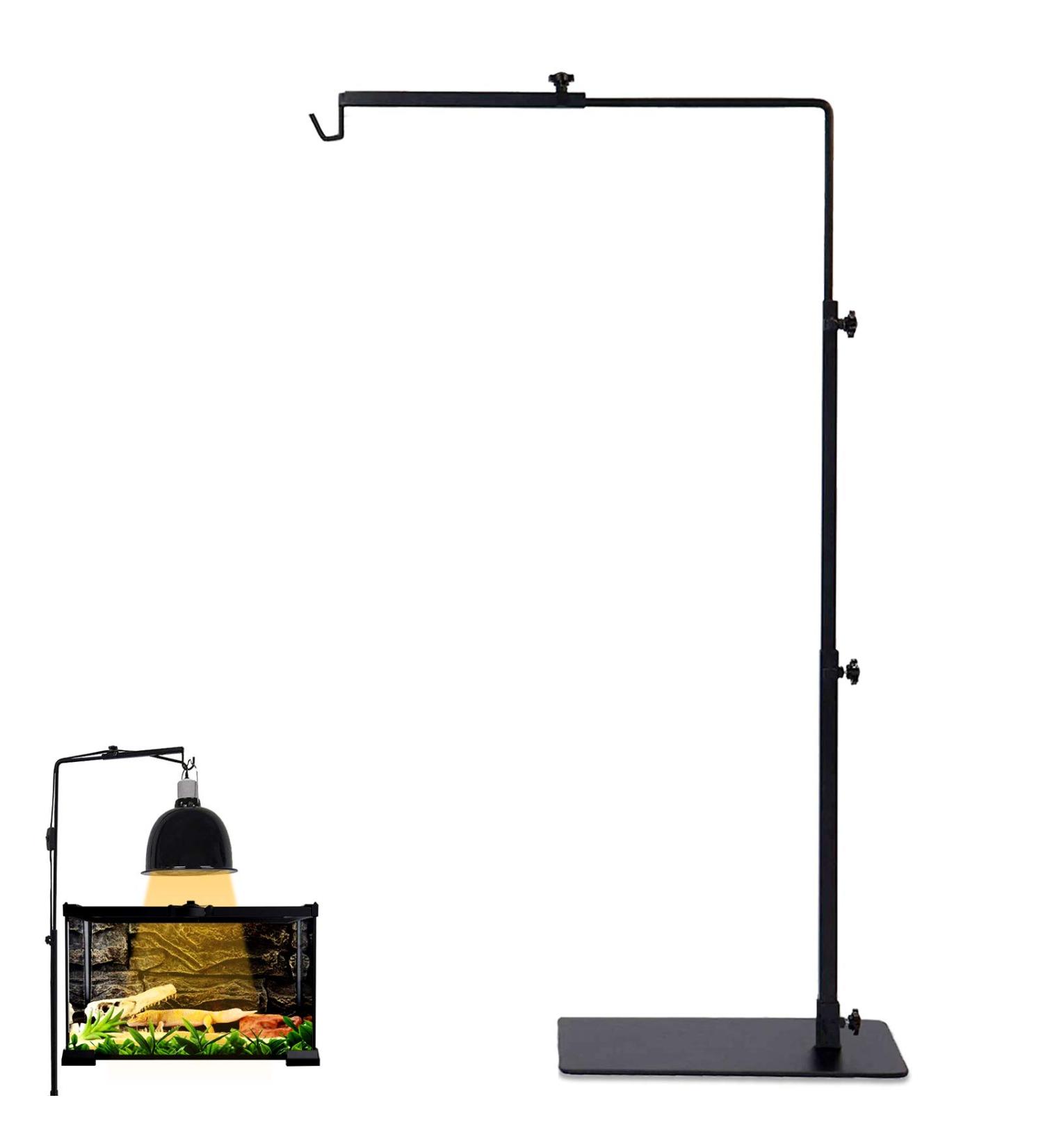 Reptilia Lamp Stands for Habitat Cages | Support for Reptile Lighting - Ideal for Turtles Geckos & Hermit Crayfish - Buy Online on GoSupps.com