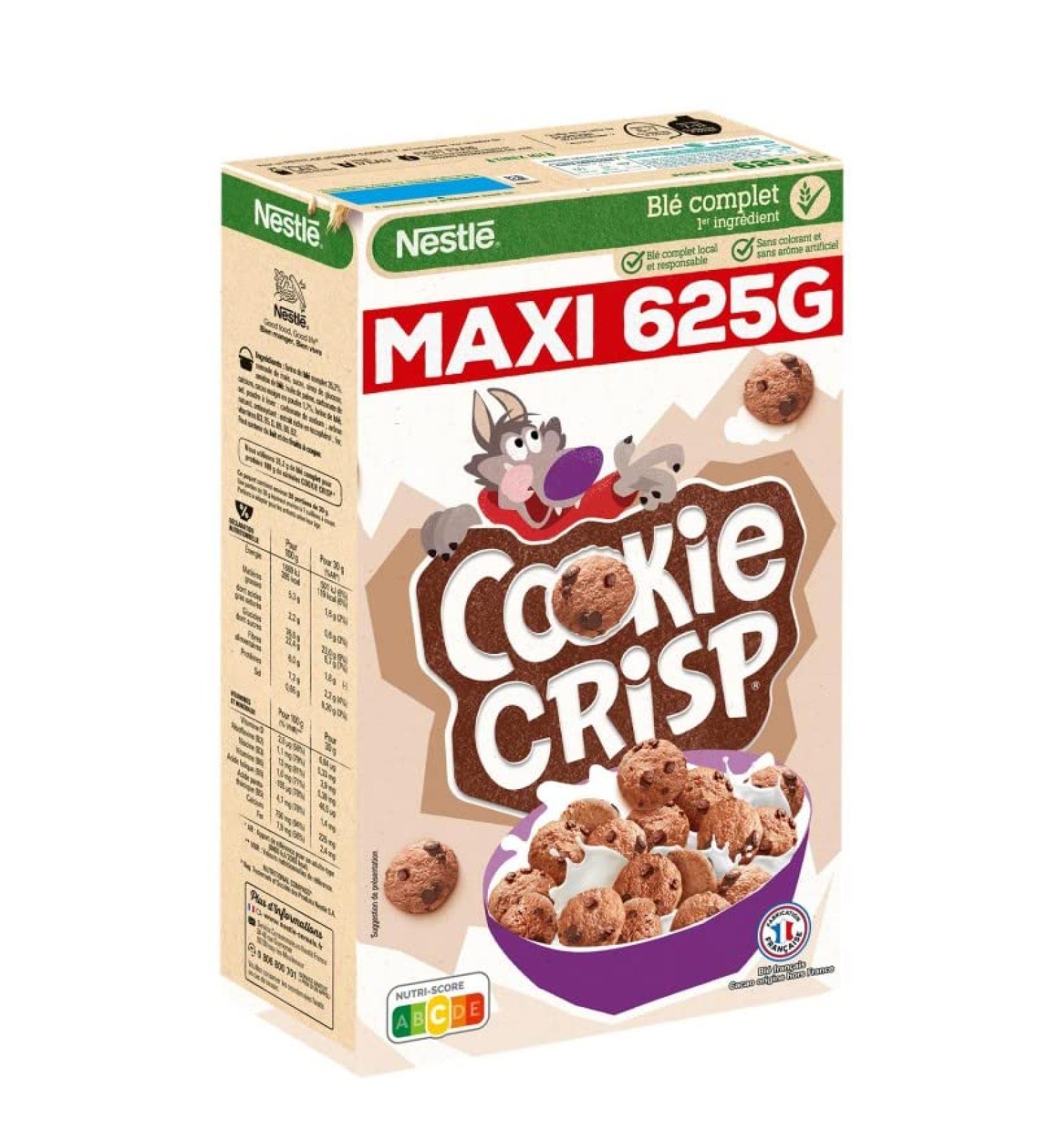 COOKIE CRISP - Cereals 625G - Pack of 3 - Buy Online on GoSupps.com