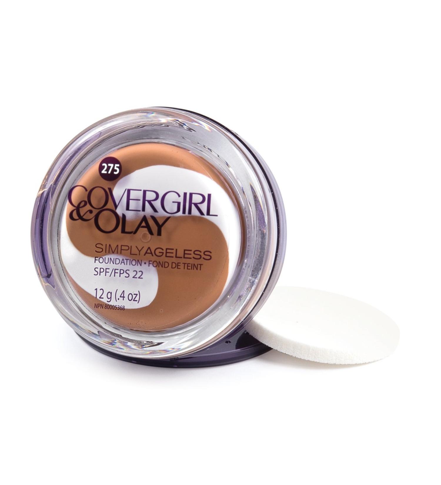 CoverGirl & Olay Simply Ageless Foundation Soft Sable 275 0.40-Ounce Package