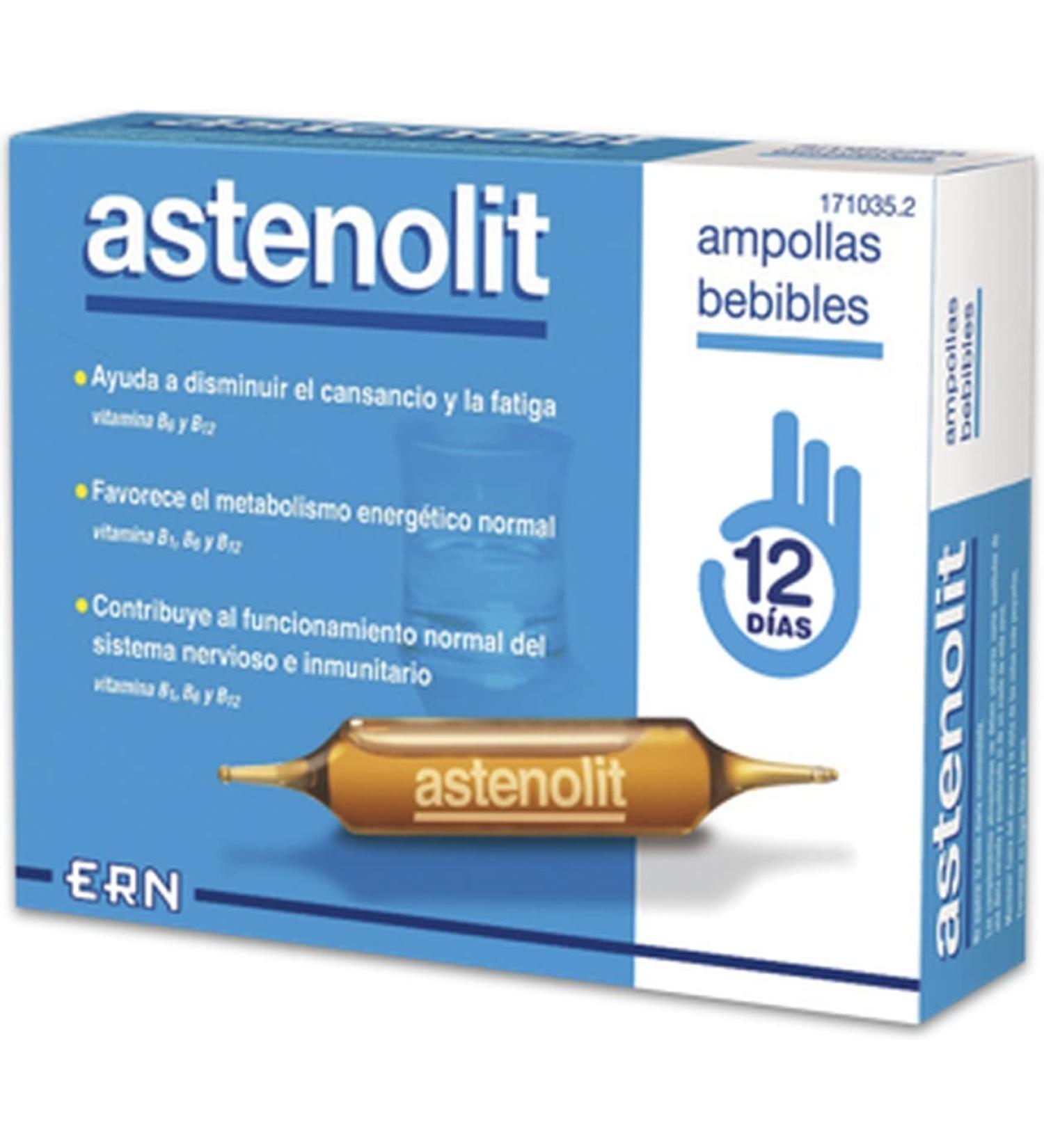 ASTENOLIT AMPOULES BEBIBLES 12 AMPOULES