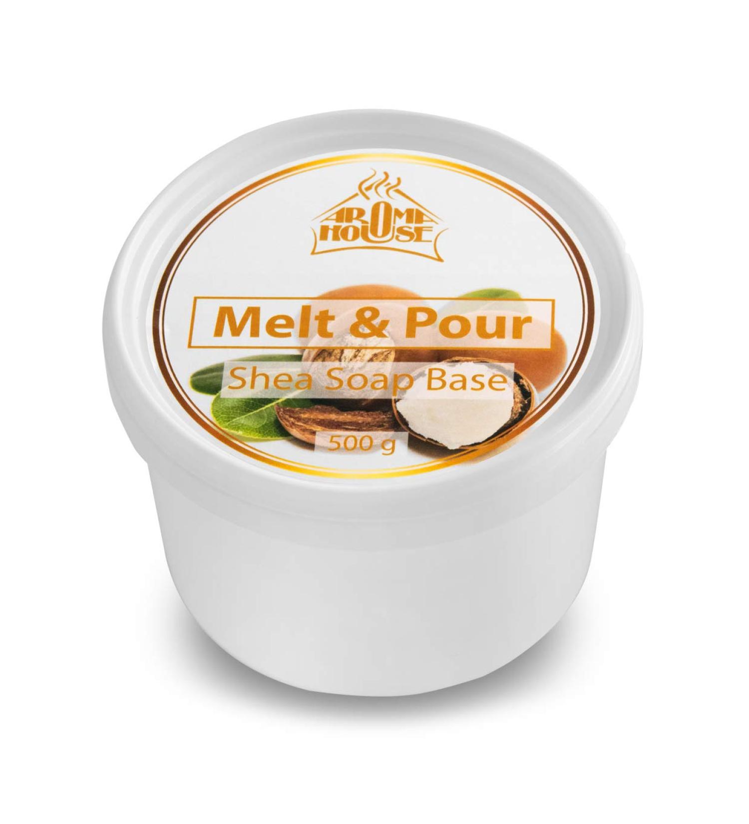 Buy Shea Butter Soap Base 500g - Melt & Pour for Moisturizing Handmade Soap | Ideal for Dry & Sensitive Skin | Perfect Gift - Buy Online on GoSupps.com