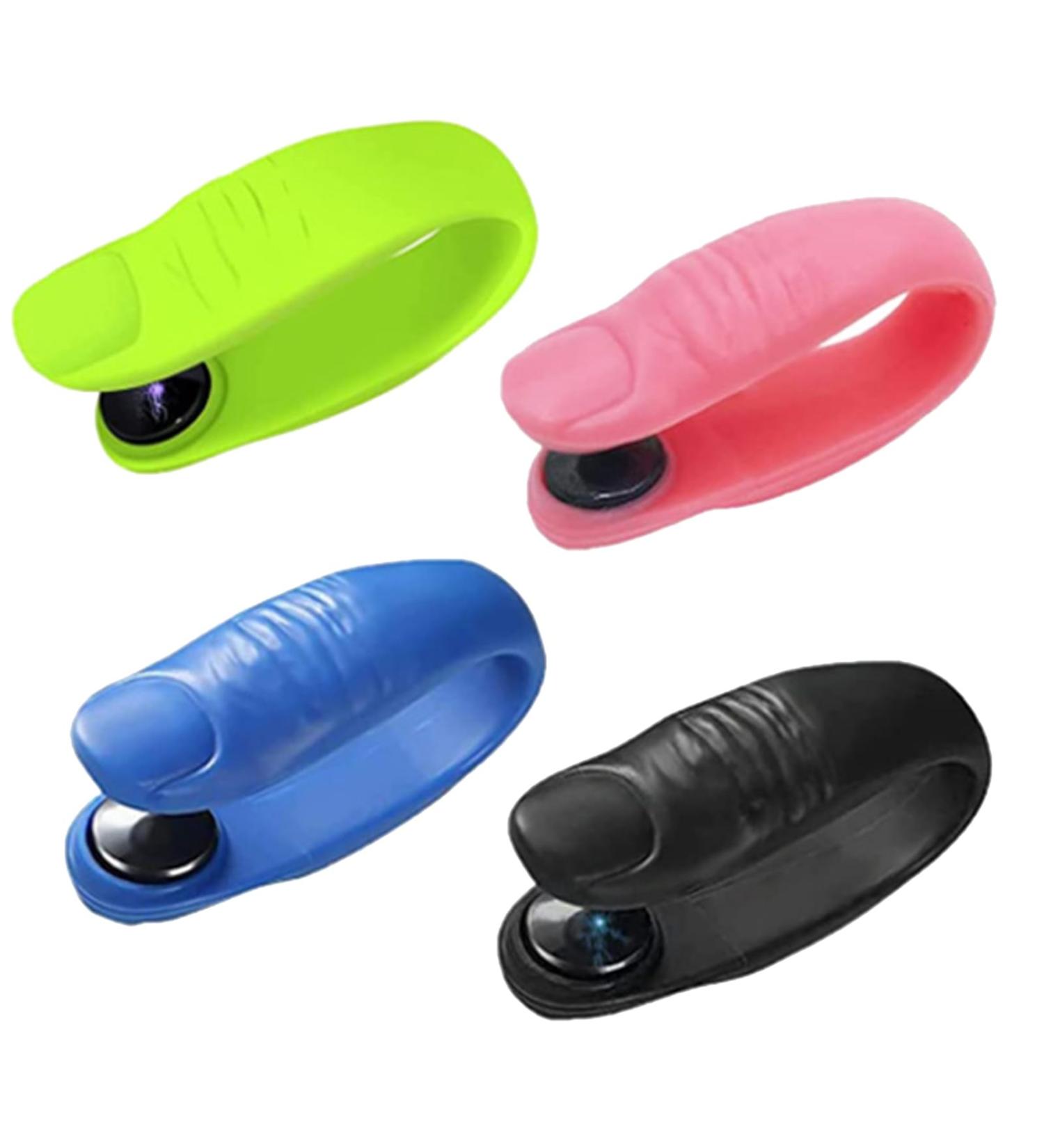 Lampple 4-Pack Acupressure Clips - Portable Hand Pressure Point Relief for Hypoglycemia Stress & Tension - Acupuncture Clips - Buy Online on GoSupps.com