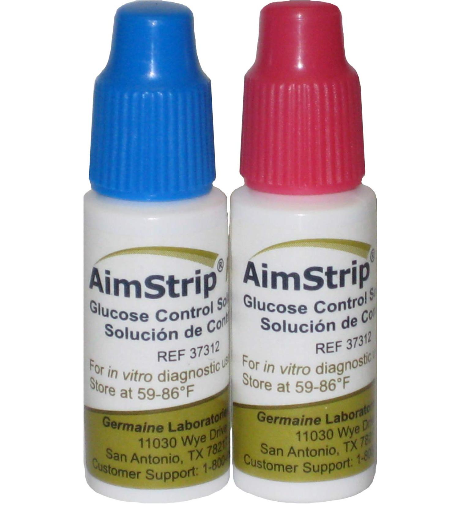 AimStrip 37312 Plus Glucose Control Solution