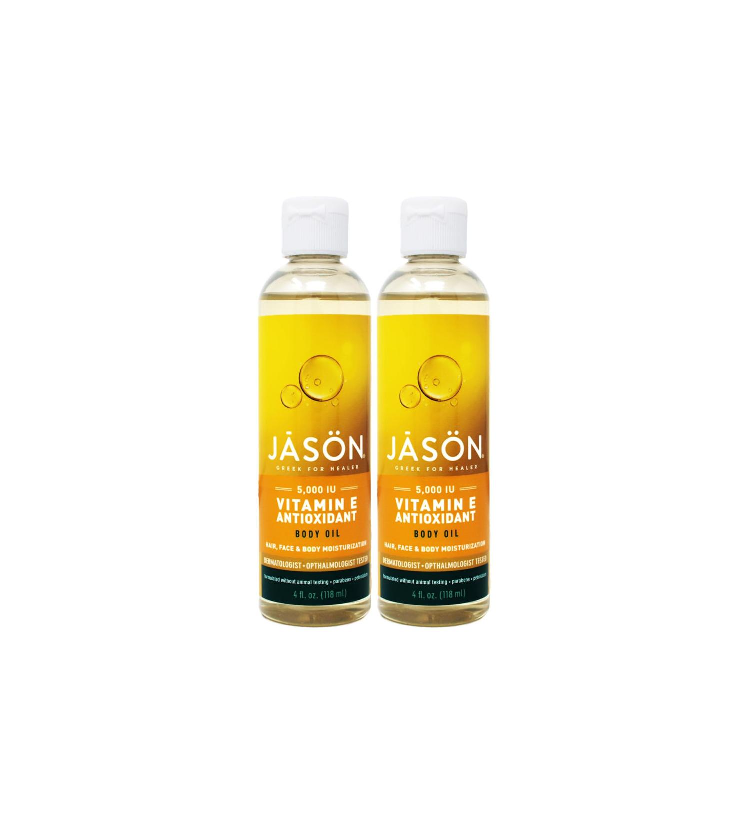 Jason Natural Cosmetics Pure Beauty Oil 5 000 IU Vitamin E Oil - 4 fl oz(2 - Buy Online on GoSupps.com