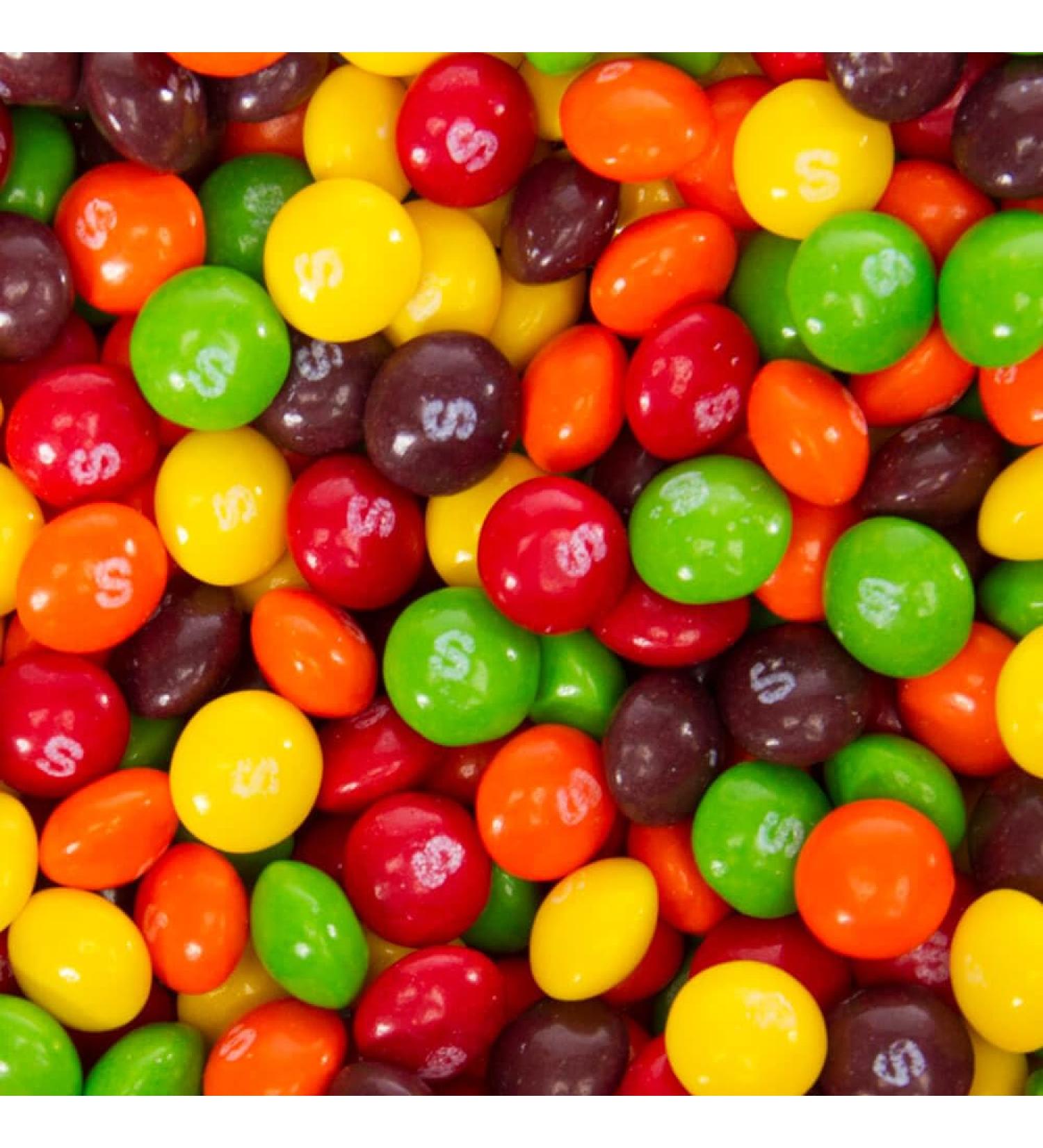 Skittles Fruity Sweets - Fruit Chewy Sweets Bite Sized Candies - Ideal Wedding Favour Chewy Candies (1600g) - Buy Online on GoSupps.com