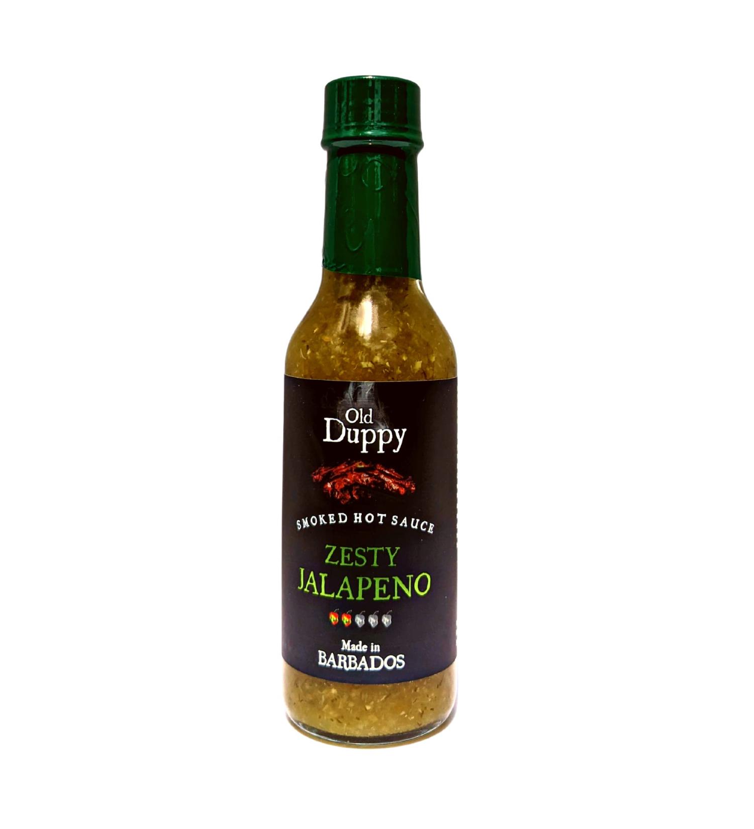 Old Duppy Zesty Jalapeno Smoked Pepper Sauce 150ml - Buy Online on GoSupps.com