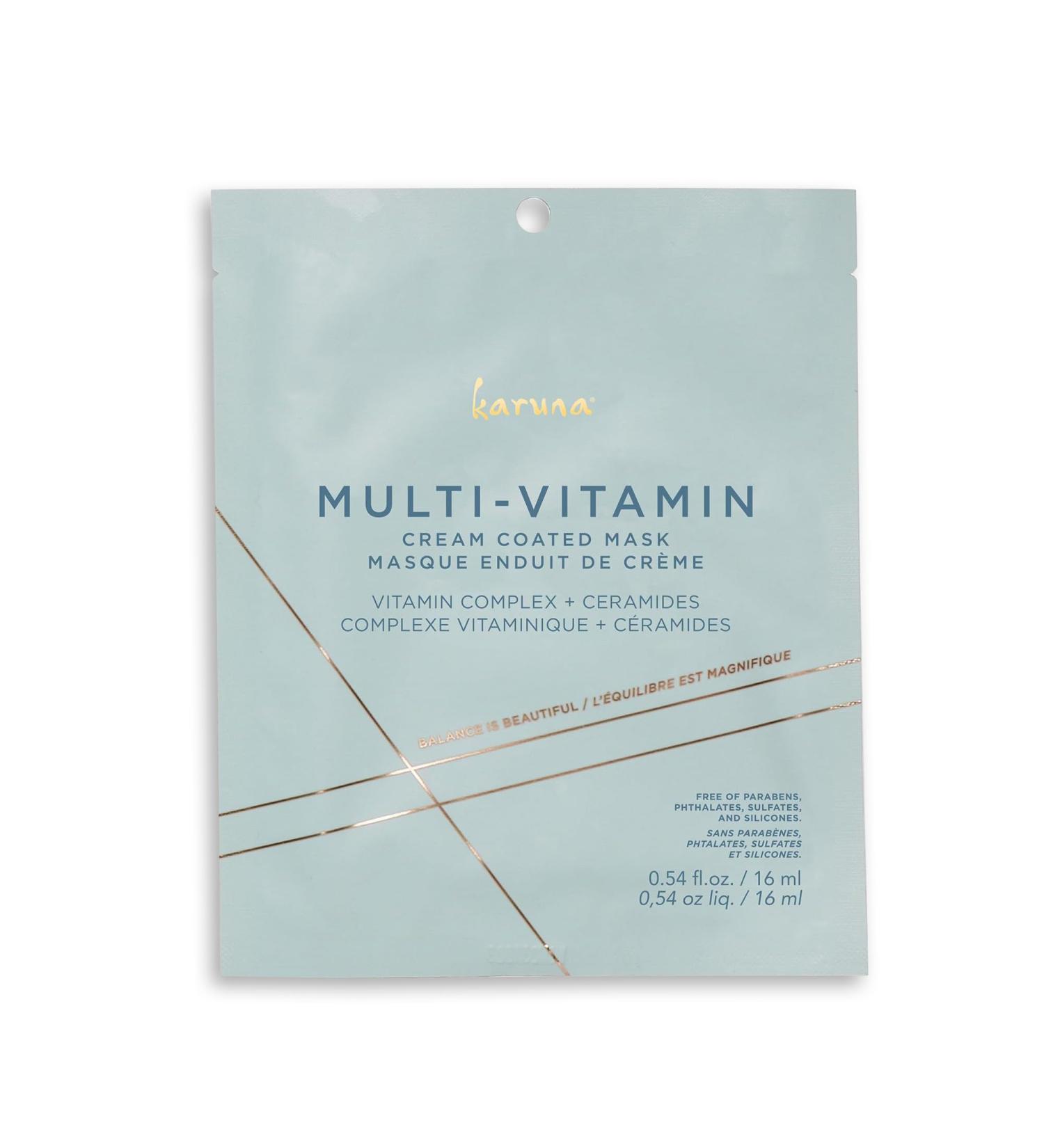 Karuna Multi-Vitamin Face Masks - Vitamin-Rich Skincare Must-Have Collagen Mask Pack for Radiant Skin - Buy Online on GoSupps.com