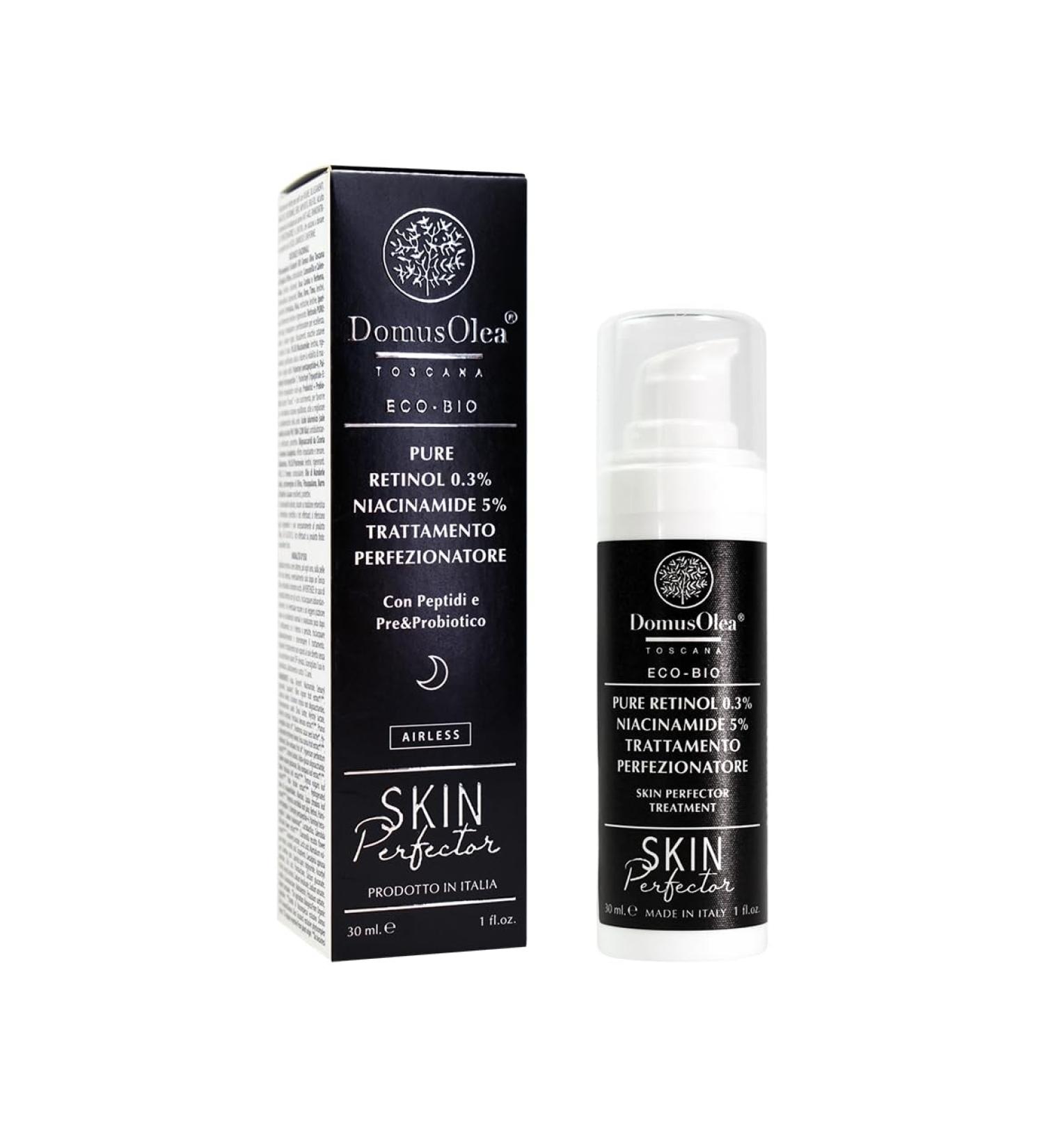  Domus Olea Toscana DOMUS OLEA TOSCANA - Pure RETINOL 0.3% NIACINAMIDE 5% PERFECT TREATMENT 30ML NIGHT FACE CREAM - ECOBIO COD. 244 - Buy Online on GoSupps.com